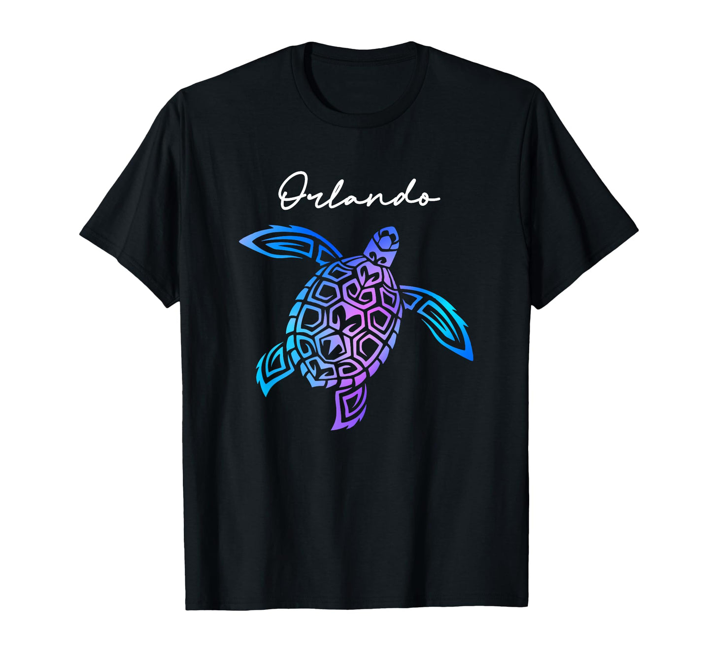 Orlando Florida Sea Turtle Vacation T-Shirt - Custom Art Print for Adults - T-Shirt, Sweatshirt, Hoodie
