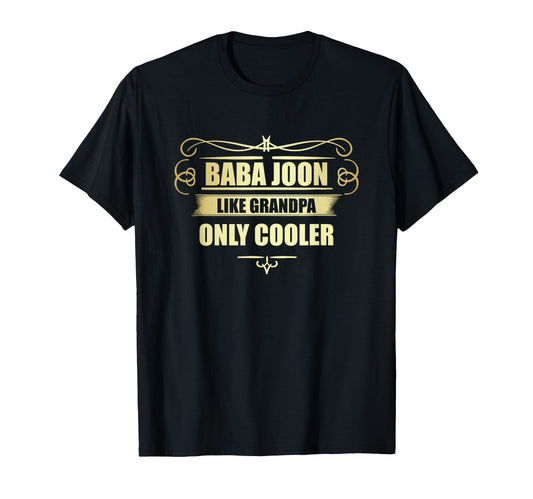 Baba Joon Funny Persian Grandfather T-Shirt - Aesthetic Graphic Unisex - T-Shirt, Sweatshirt, Hoodie