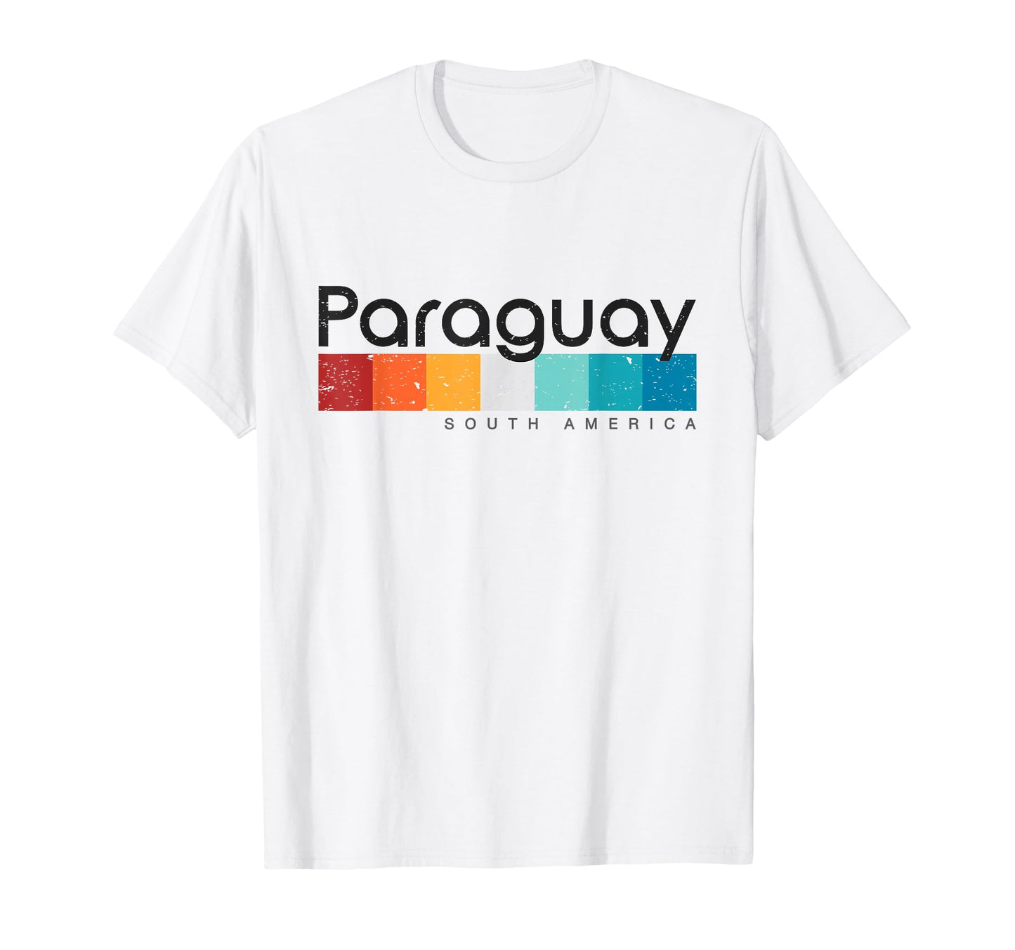 Paraguay South America 1980S T-Shirt - Aesthetic Graphic for Adults - T-Shirt, Sweatshirt, Hoodie