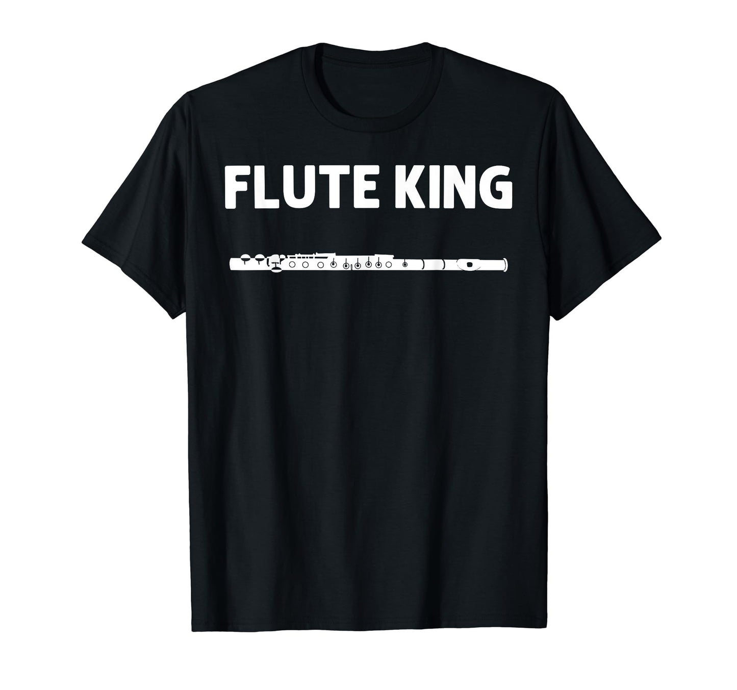 Flute Player Dad Music Marching Band T-Shirt - Graphic Print Men Women - T-Shirt, Sweatshirt, Hoodie