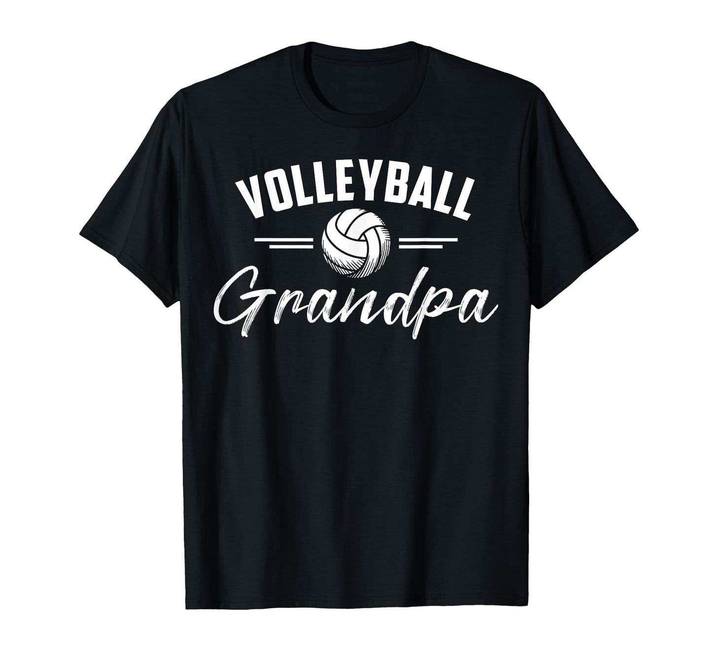 Volleyball Grandpa Grandfather T-Shirt - Casual Everyday Wear Men Women - T-Shirt, Sweatshirt, Hoodie