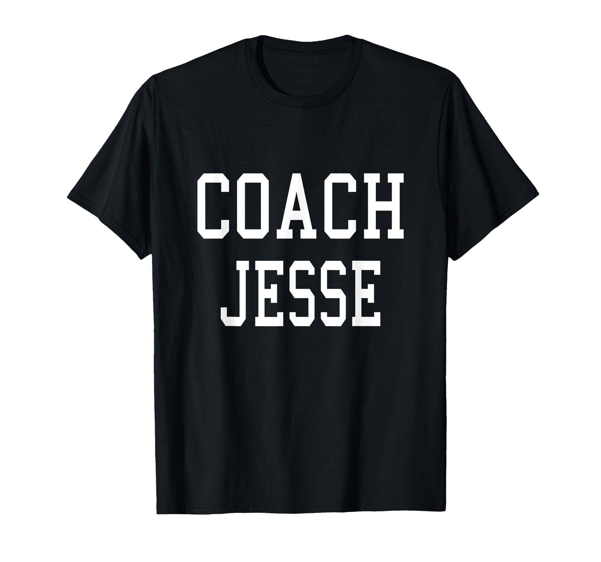 Coach Jesse Custom Football Soccer T-Shirt - Minimalist Print for Adults - T-Shirt, Sweatshirt, Hoodie