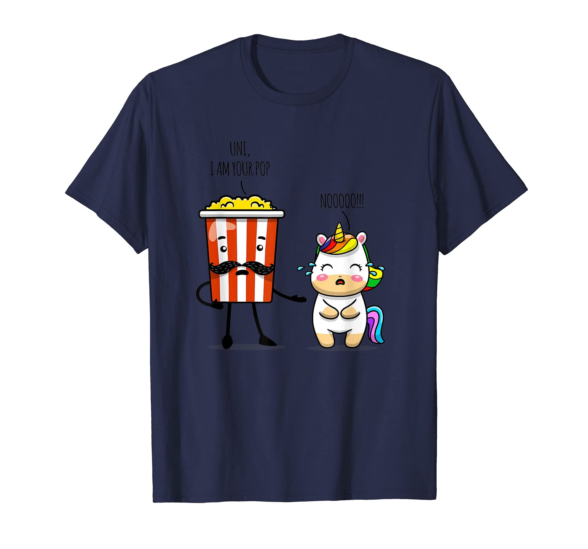 Uni I Am Your Pop Corn Unicorn T-Shirt - Aesthetic Graphic for Adults - T-Shirt, Sweatshirt, Hoodie
