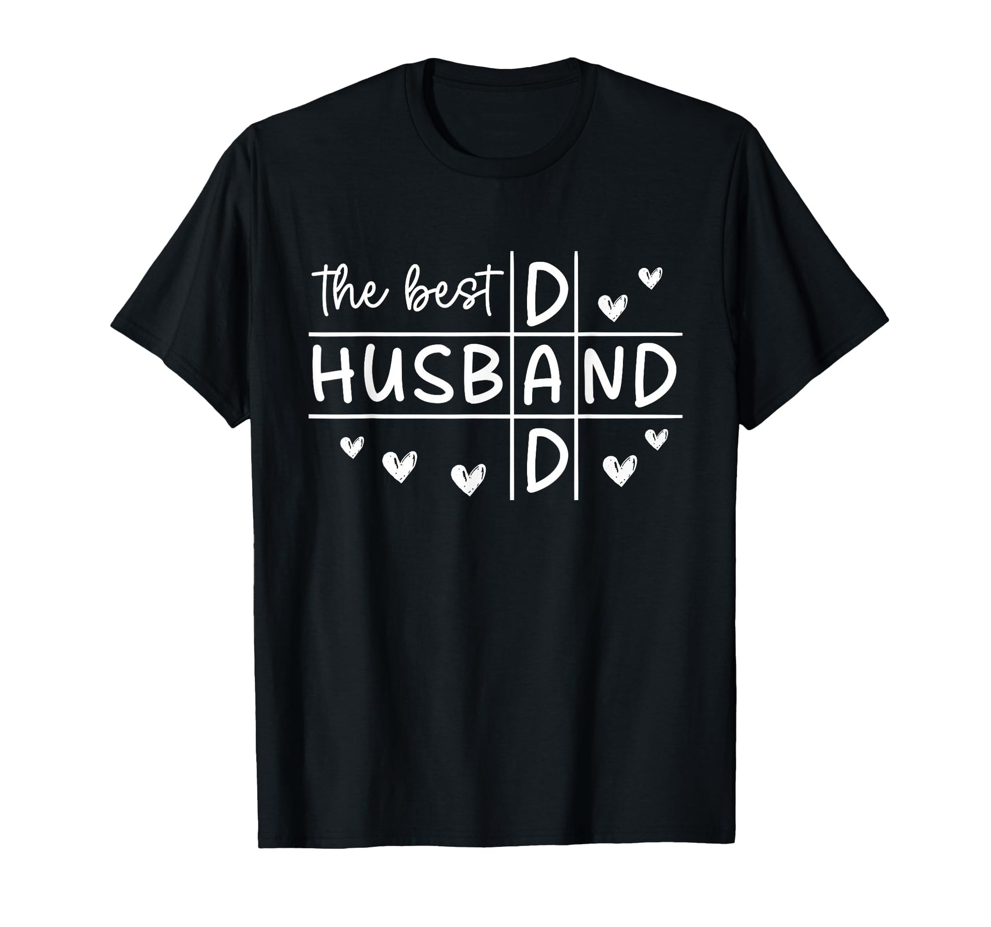 Best Dad Husband Fathers Day Birthday T-Shirt - Graphic Print for Adults - T-Shirt, Sweatshirt, Hoodie