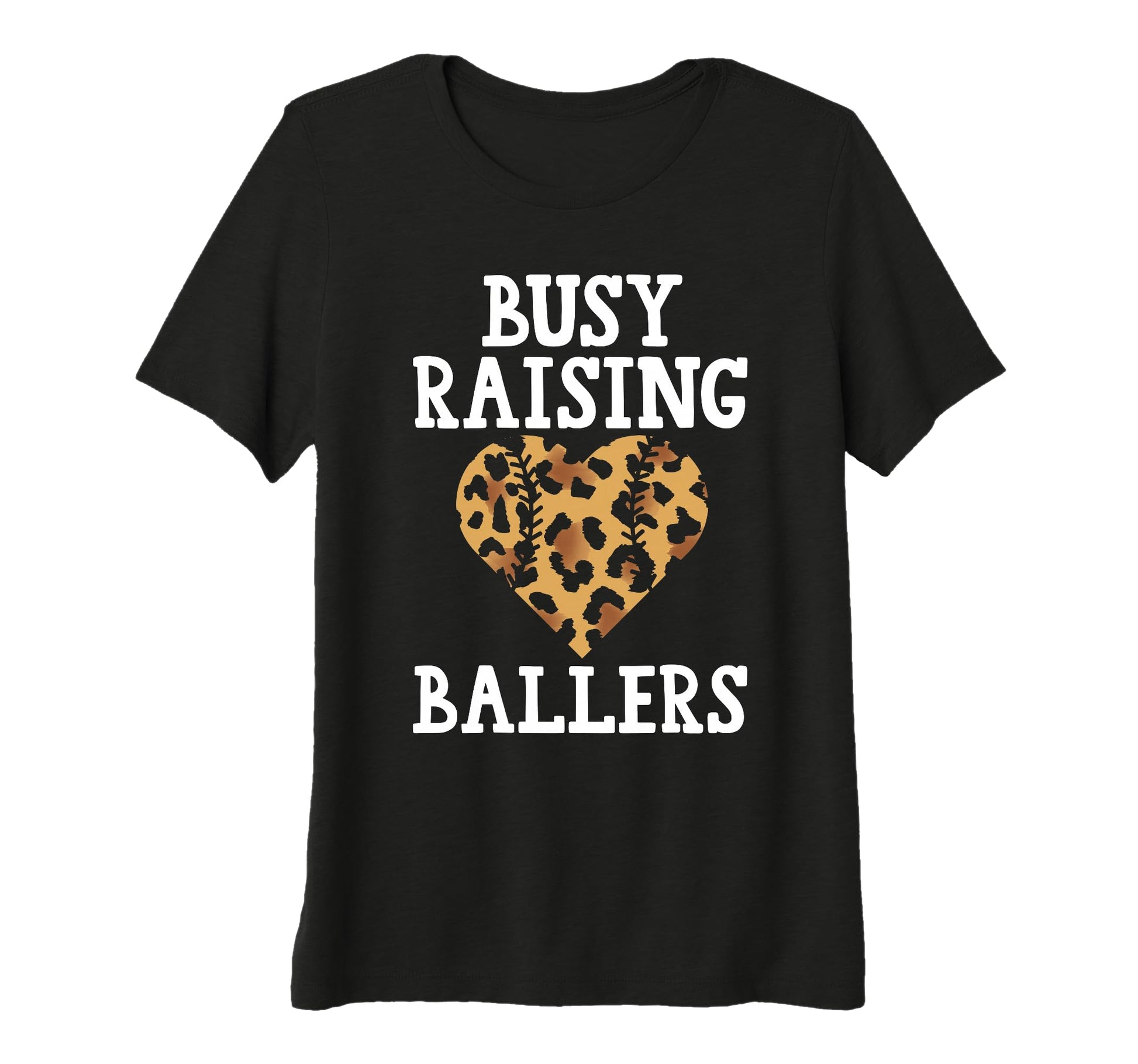 Womens Busy Raising Ballers Baseball Tri T-Shirt - Unique Graphic Unisex - T-Shirt, Sweatshirt, Hoodie