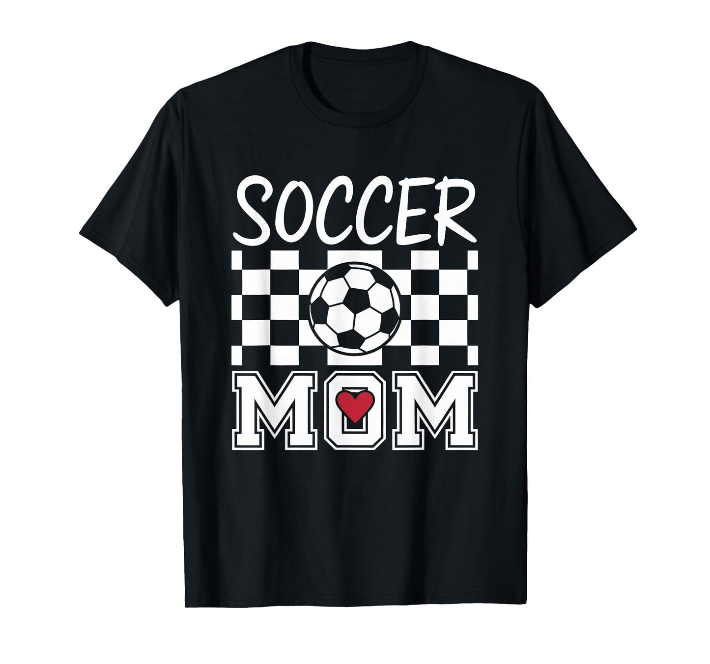 Groovy Soccer Mom Mother Soccer Mom T-Shirt - Graphic Print Men Women - T-Shirt, Sweatshirt, Hoodie