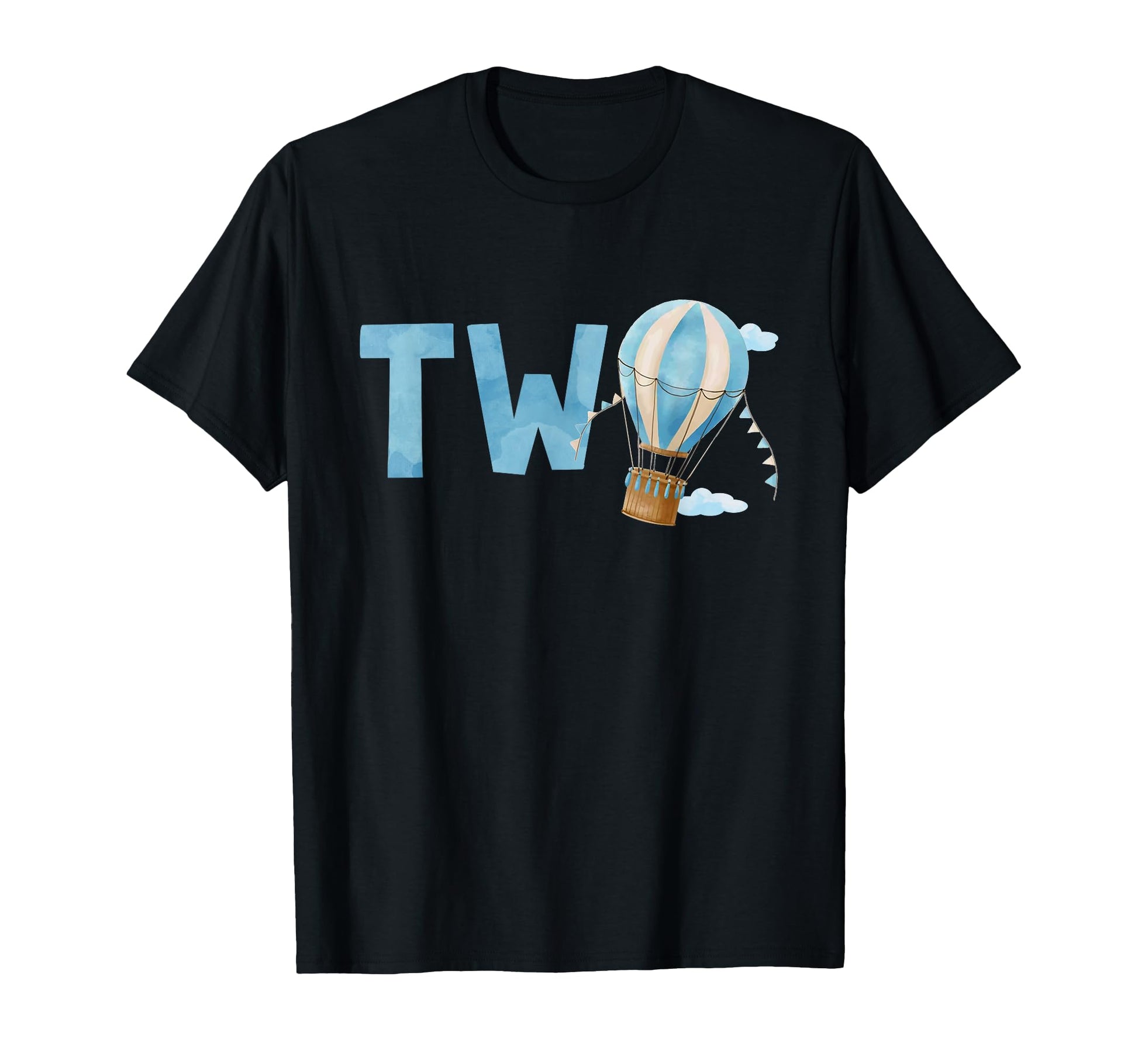 2Nd Birthday Two 2 Yrs Old Hot Air T-Shirt - Aesthetic Graphic Men Women - T-Shirt, Sweatshirt, Hoodie
