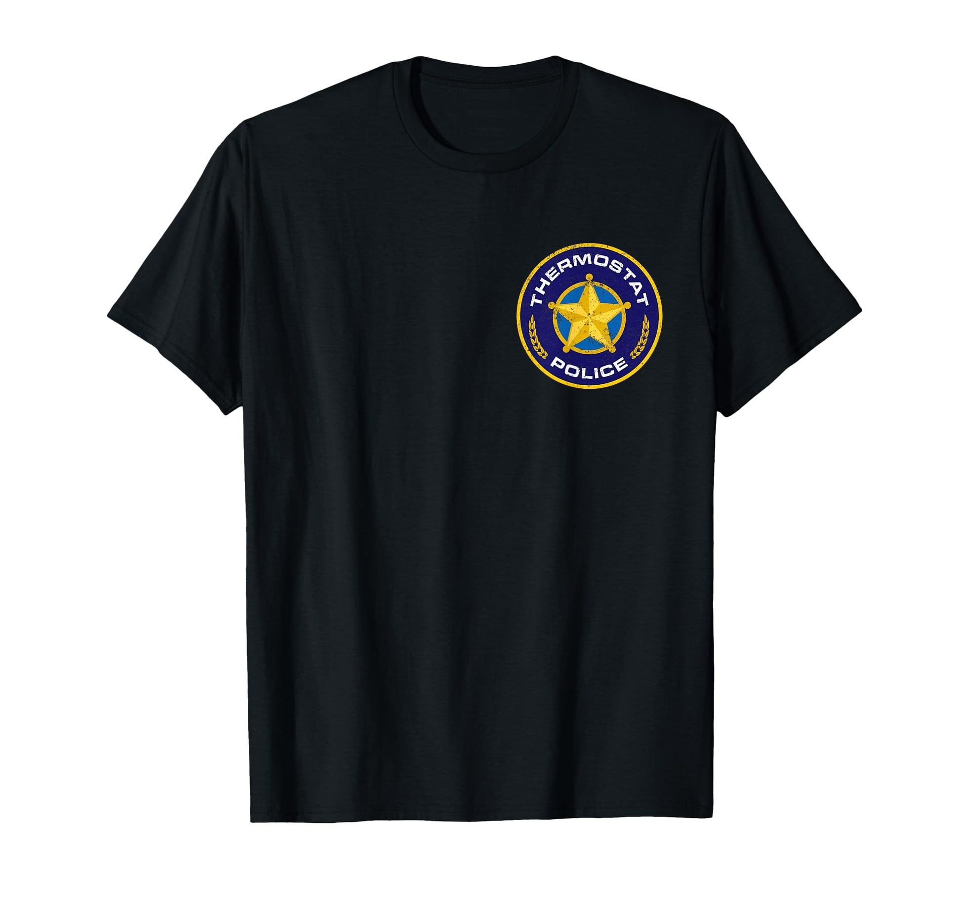 Funny Thermostat Police Fathers Day T-Shirt - Minimalist Print Unisex - T-Shirt, Sweatshirt, Hoodie
