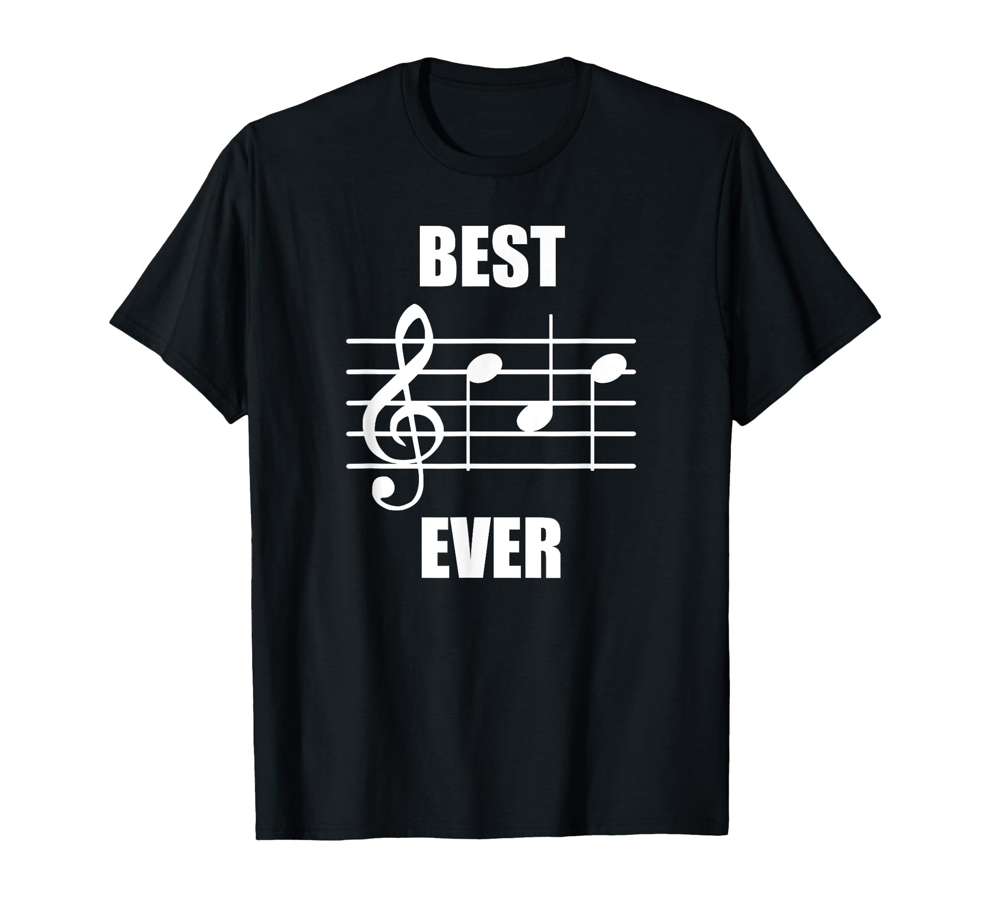 Best Dad Ever Treble Clef Musician Funny T-Shirt - Streetwear Style Unisex - T-Shirt, Sweatshirt, Hoodie