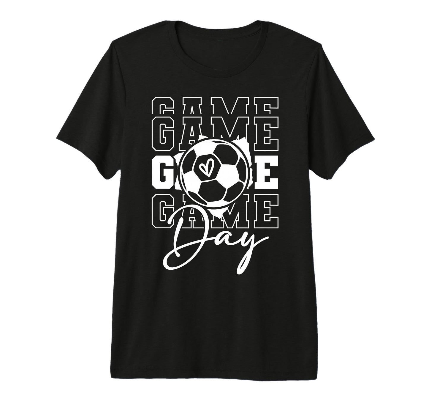 Game Day Soccer Tri Blend T-Shirt - Streetwear Style Unisex - T-Shirt, Sweatshirt, Hoodie