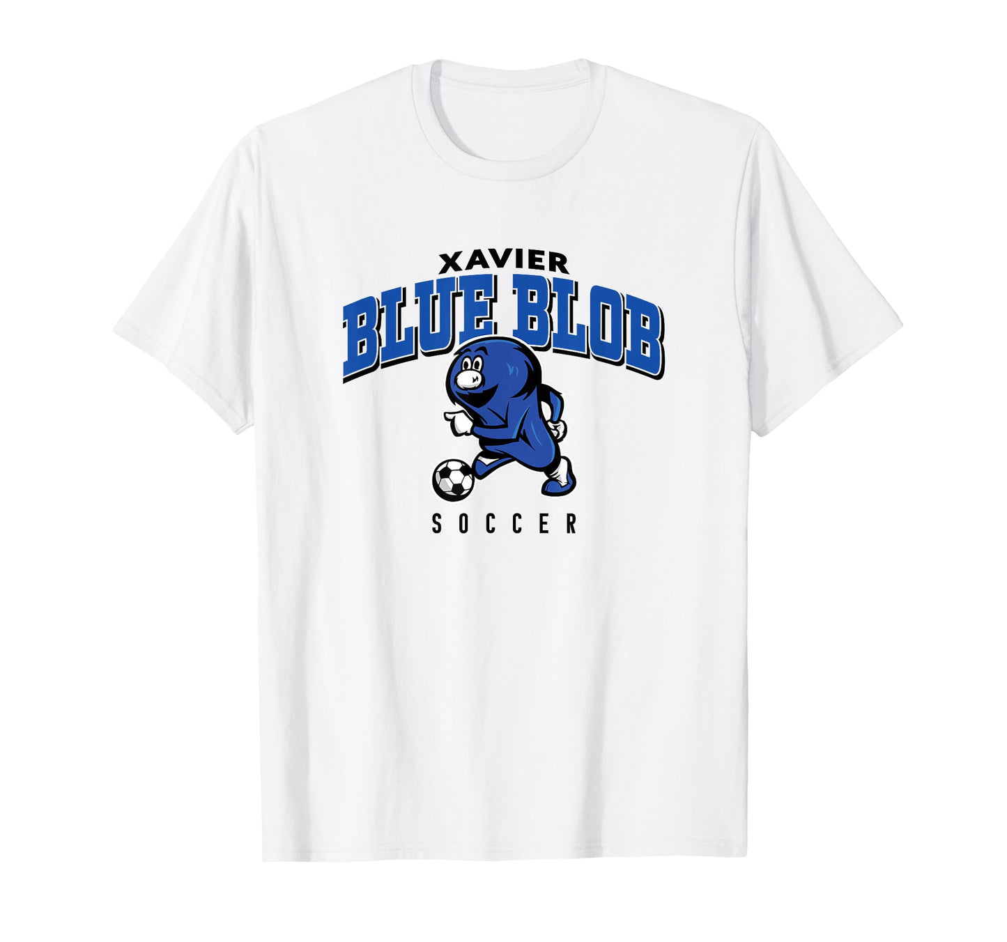 Xavier University Musketeers Blue T-Shirt - Fun Novelty Design Men Women - T-Shirt, Sweatshirt, Hoodie