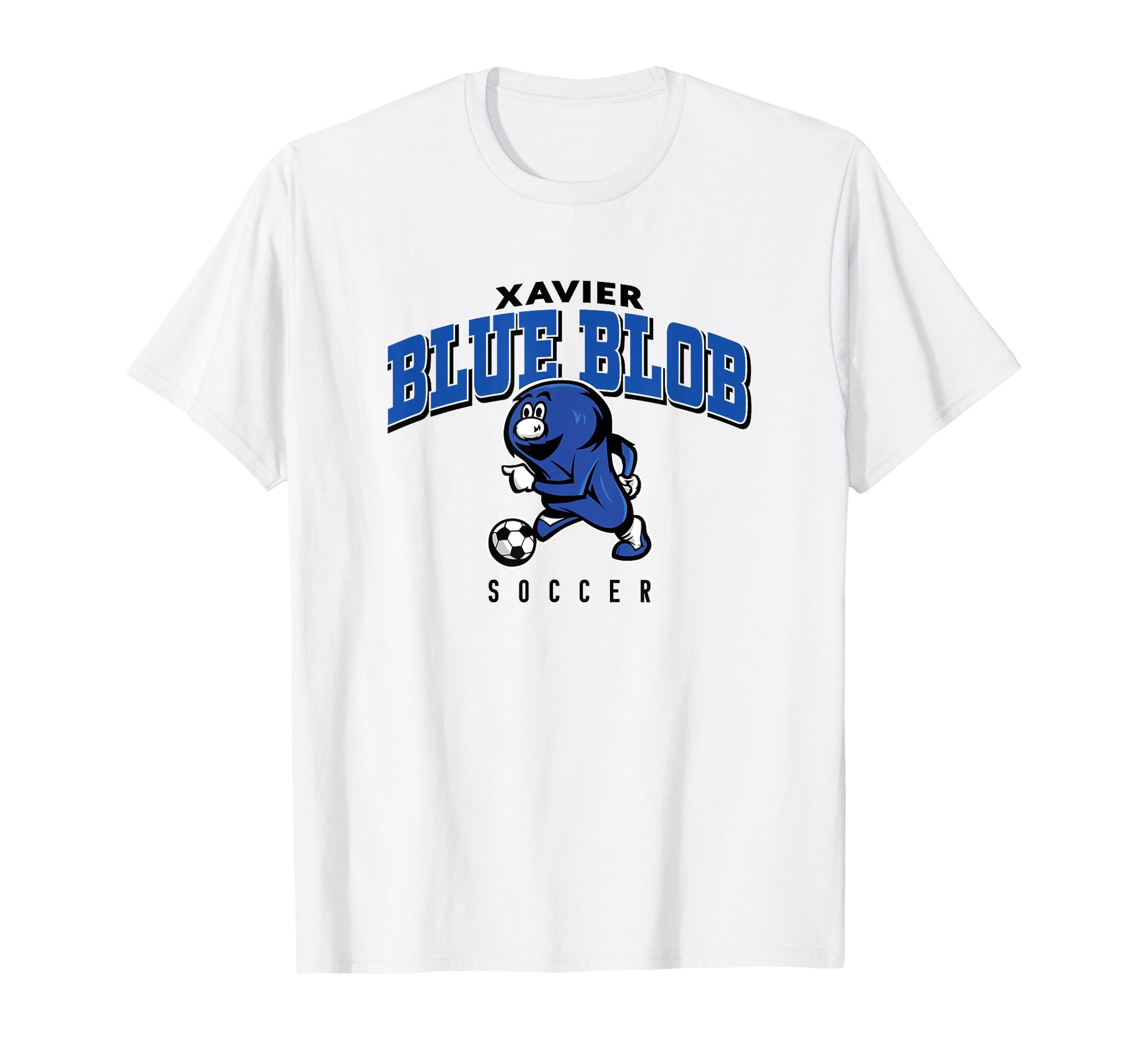 Xavier University Musketeers Blue T-Shirt - Fun Novelty Design Men Women - T-Shirt, Sweatshirt, Hoodie