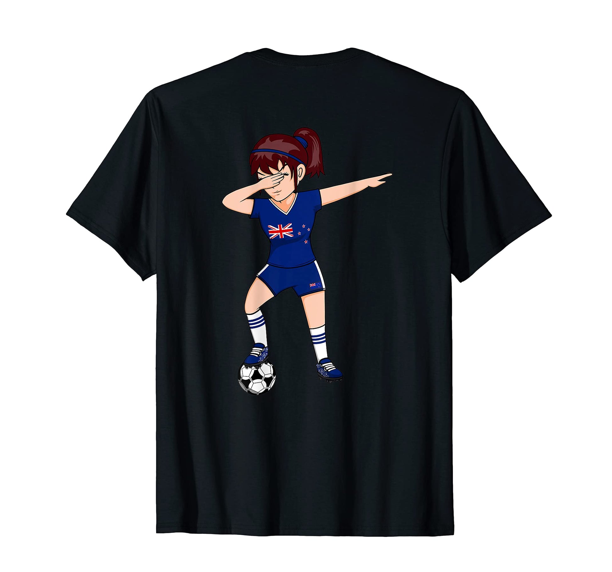 Dabbing Soccer New Zealand Jersey New T-Shirt - Minimalist Print Unisex - T-Shirt, Sweatshirt, Hoodie