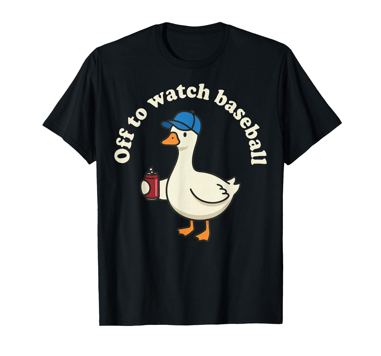 Off To Watch Baseball T-Shirt - Unique Graphic for Adults - T-Shirt, Sweatshirt, Hoodie