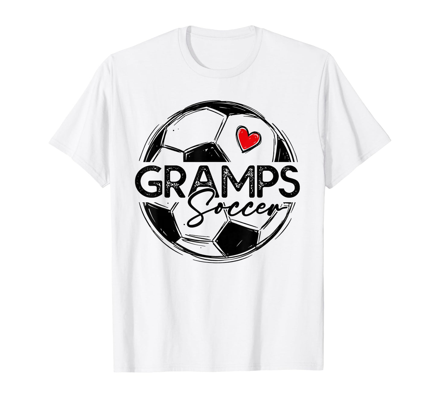 Soccer Gramps Soccer Player Family T-Shirt - Aesthetic Graphic Men Women - T-Shirt, Sweatshirt, Hoodie