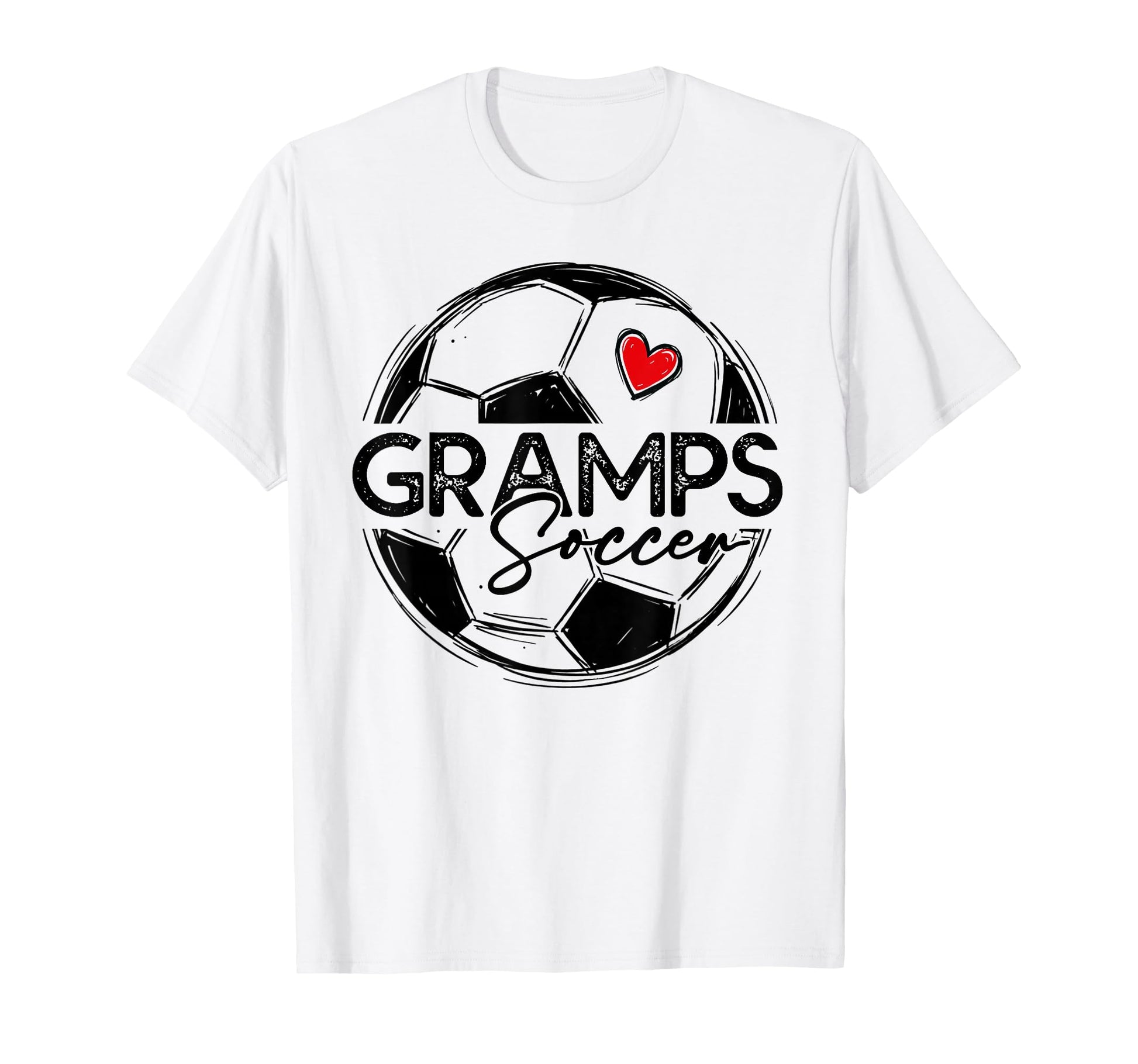 Soccer Gramps Soccer Player Family T-Shirt - Aesthetic Graphic Men Women - T-Shirt, Sweatshirt, Hoodie
