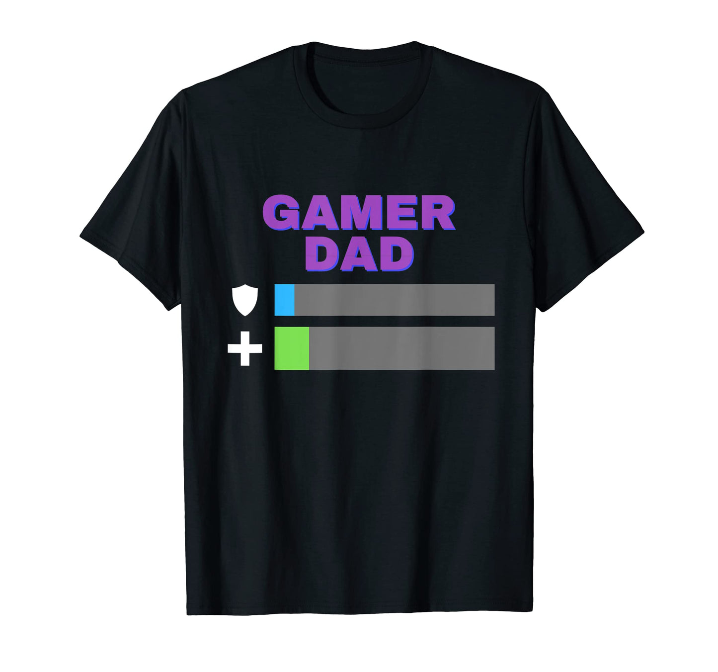 Gamer Dad Low Health Gamer Dad T-Shirt - Streetwear Style Men Women - T-Shirt, Sweatshirt, Hoodie