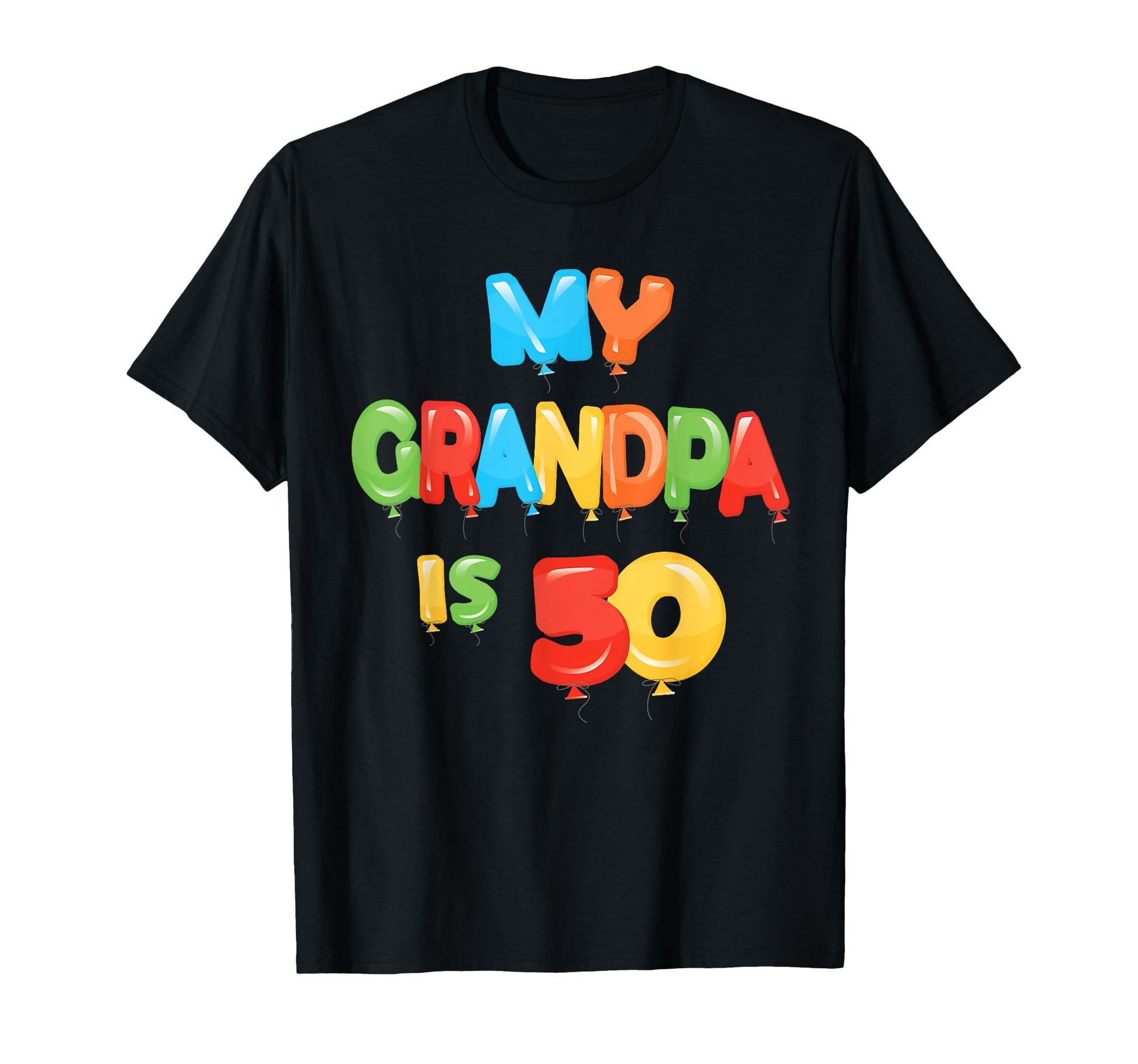 My Grandpa Is 50 Years Old Grampa 50Th T-Shirt - Unique Graphic Men Women - T-Shirt, Sweatshirt, Hoodie