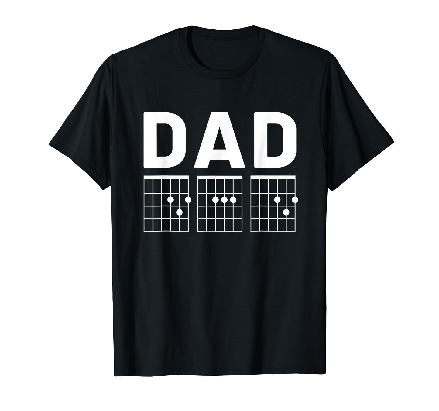 Dad Guitar Chord Chart Rock Daddy T-Shirt - Casual Everyday Wear Unisex - T-Shirt, Sweatshirt, Hoodie