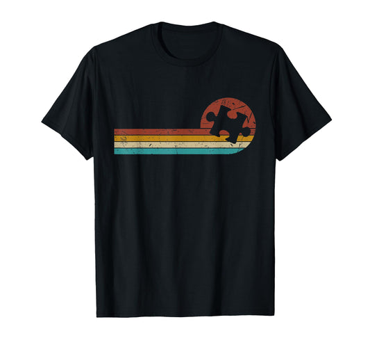 Autism Puzzle Mom Dad Autism Awareness T-Shirt - Novelty Apparel Unisex - T-Shirt, Sweatshirt, Hoodie