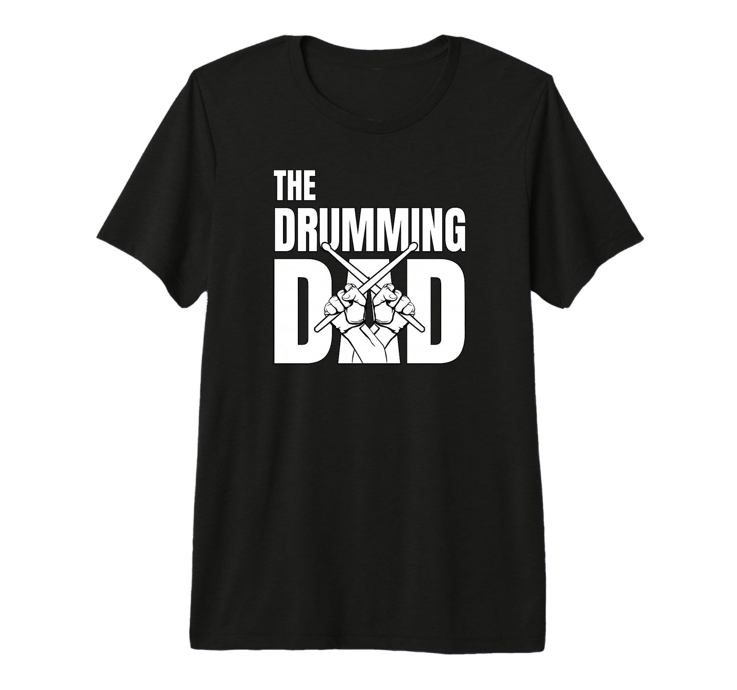 Mens Drumming Dad Musician T-Shirt - Casual Everyday Wear Men Women - T-Shirt, Sweatshirt, Hoodie