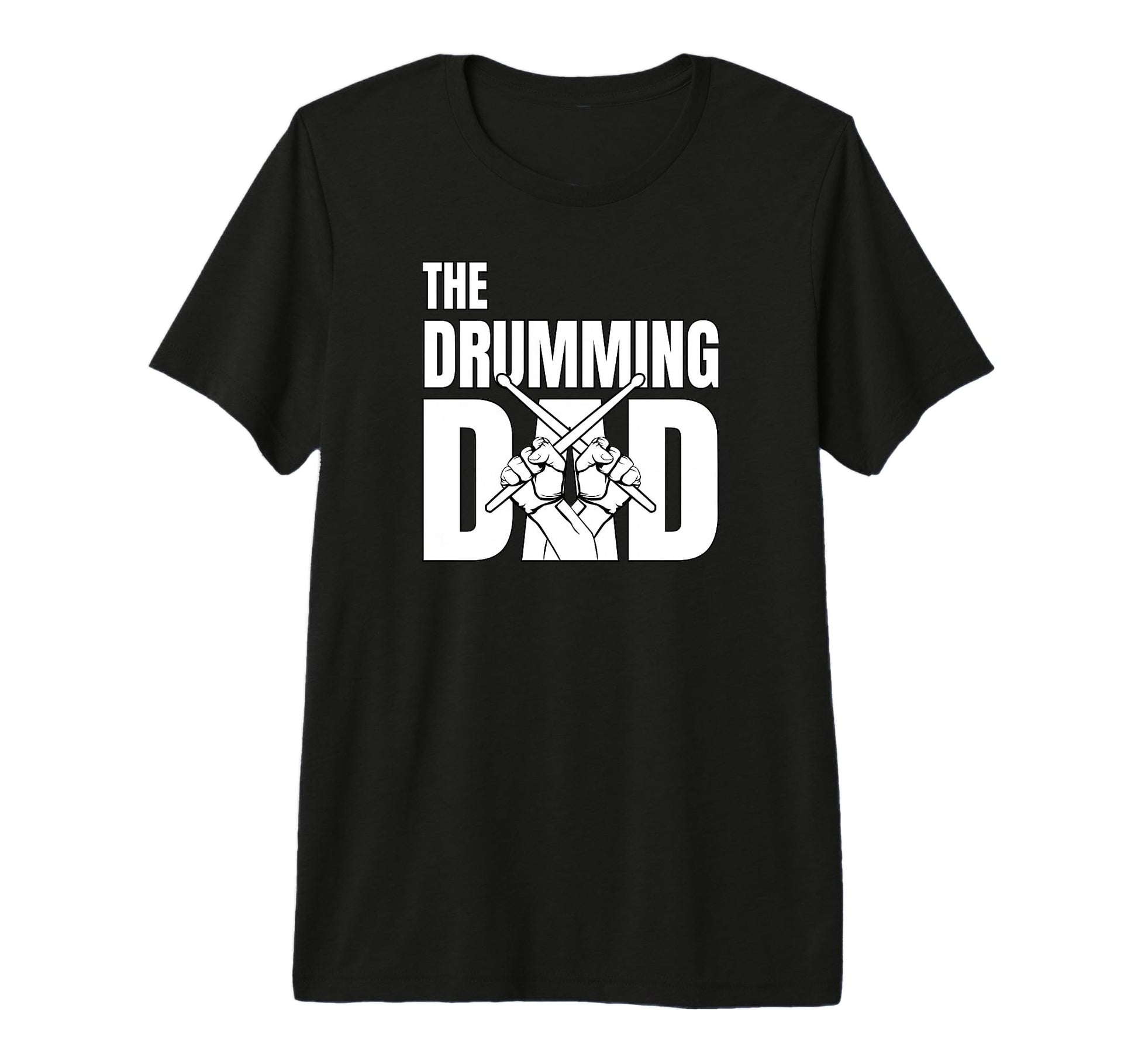Mens Drumming Dad Musician T-Shirt - Casual Everyday Wear Men Women - T-Shirt, Sweatshirt, Hoodie