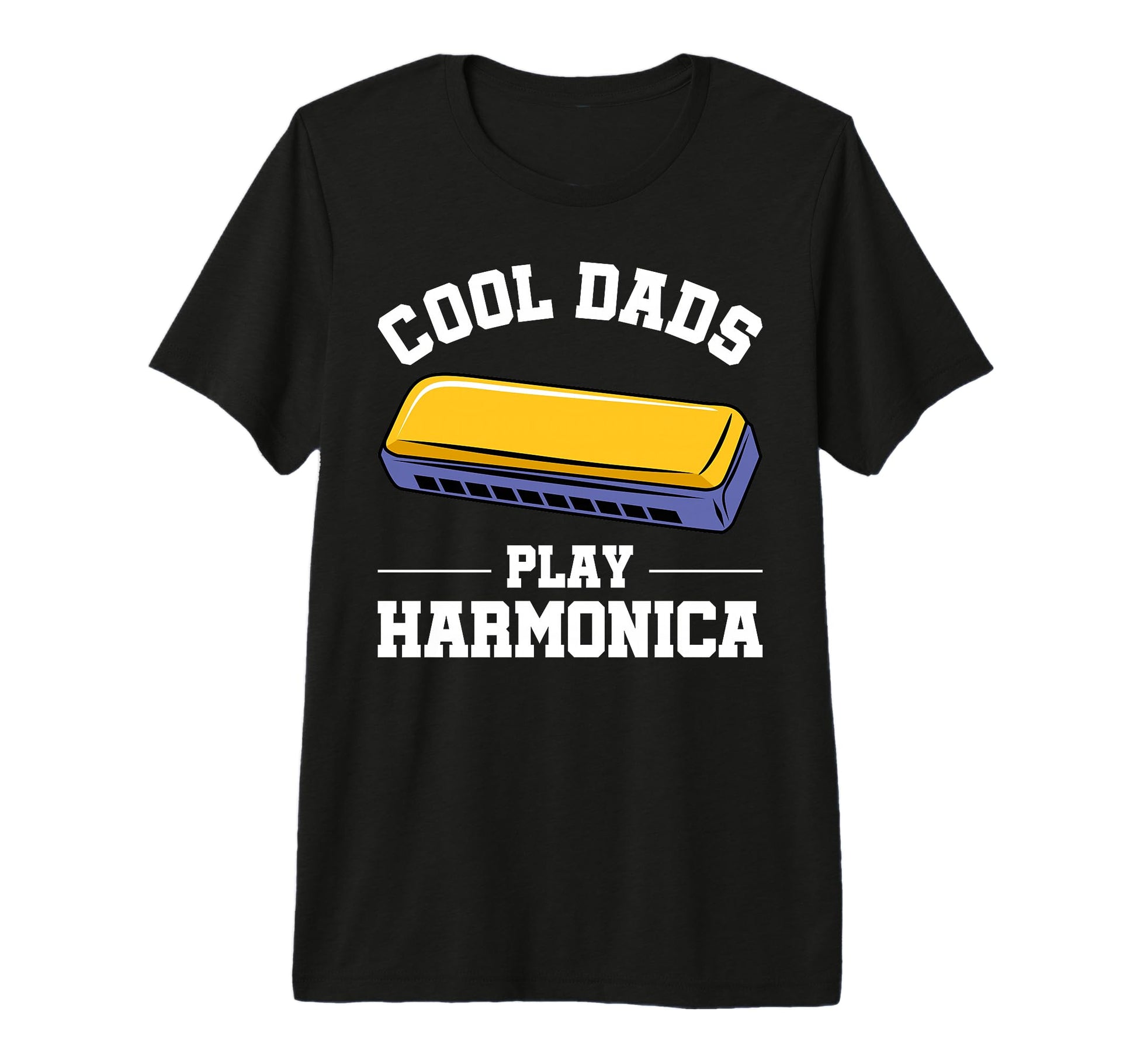 Harmonica Player Dad Musician Music Lover T-Shirt - Novelty Apparel Unisex - T-Shirt, Sweatshirt, Hoodie