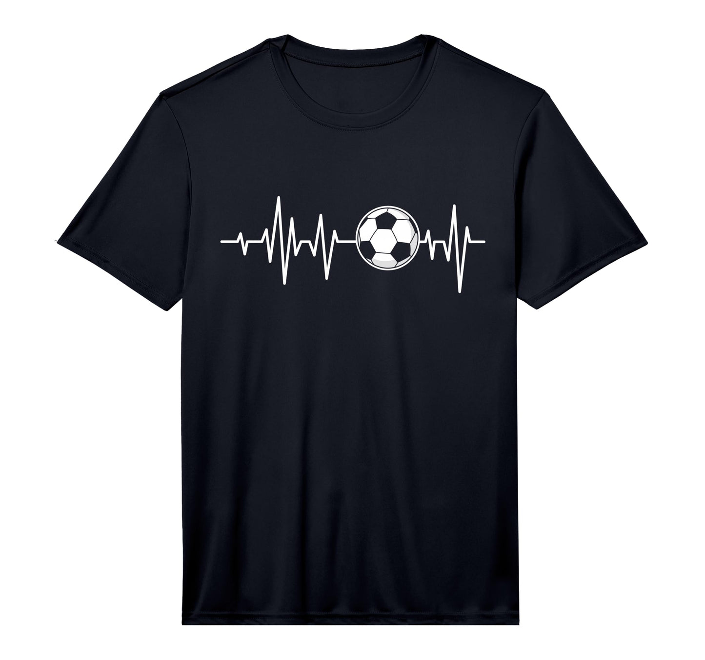 Soccer Heartbeat Soccer Lover Soccer T-Shirt - Unique Graphic Unisex - T-Shirt, Sweatshirt, Hoodie