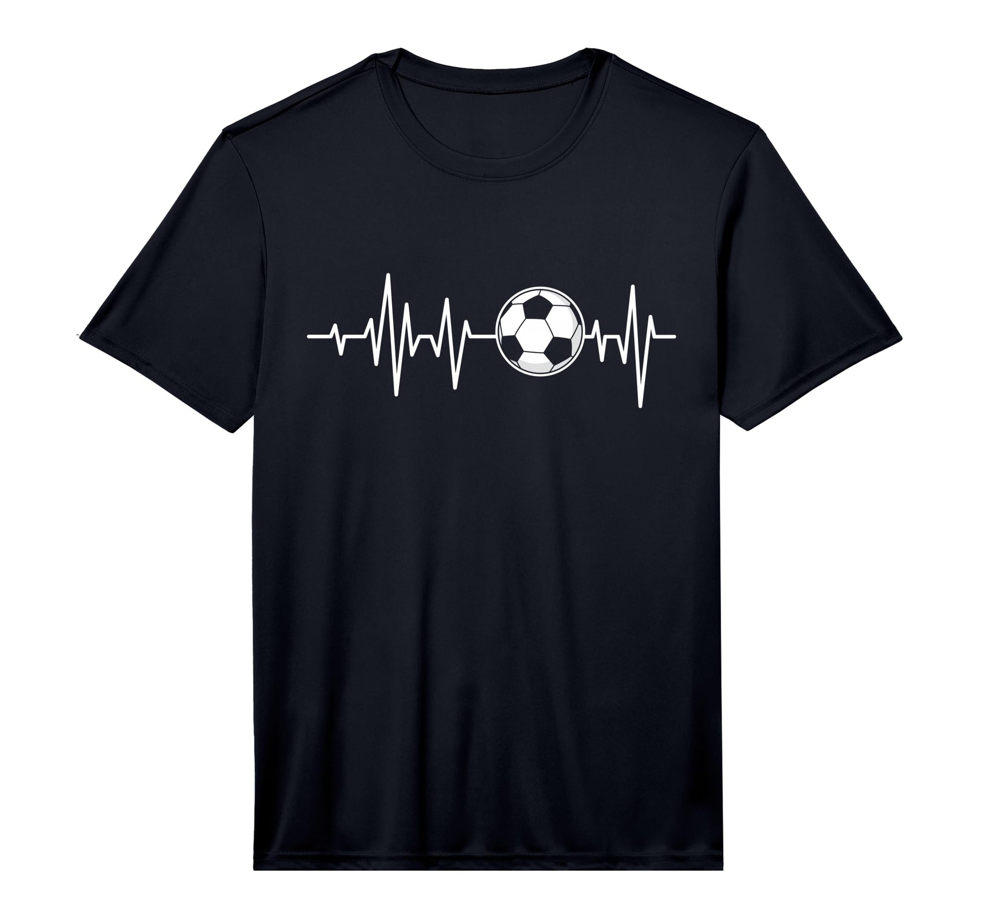 Soccer Heartbeat Soccer Lover Soccer T-Shirt - Unique Graphic Unisex - T-Shirt, Sweatshirt, Hoodie