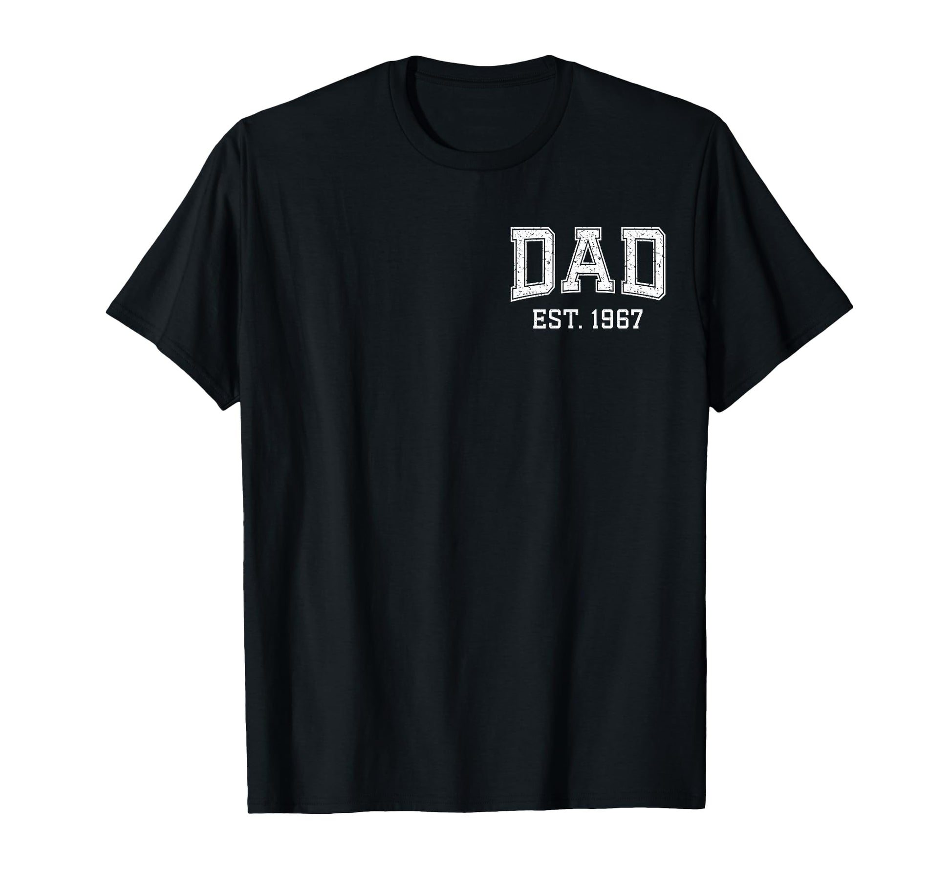 Dad Est 1967 Custom Dad Personalized T-Shirt - Aesthetic Graphic Men Women - T-Shirt, Sweatshirt, Hoodie