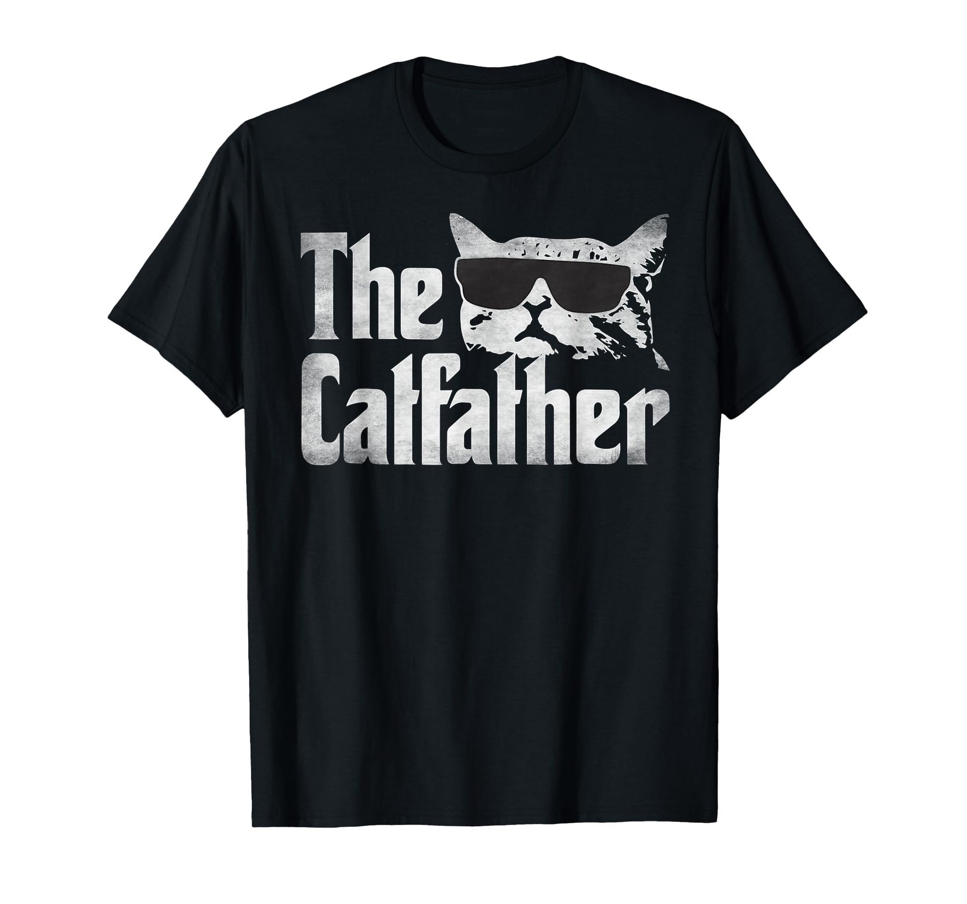 Catfather Funny Cat Dad Fathers Day T-Shirt - Novelty Apparel Unisex - T-Shirt, Sweatshirt, Hoodie