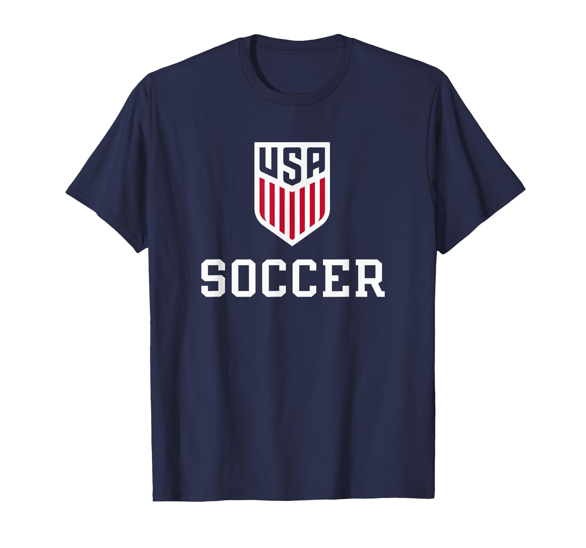 United States Soccer Icon Navy T-Shirt - Fun Novelty Design Men Women - T-Shirt, Sweatshirt, Hoodie