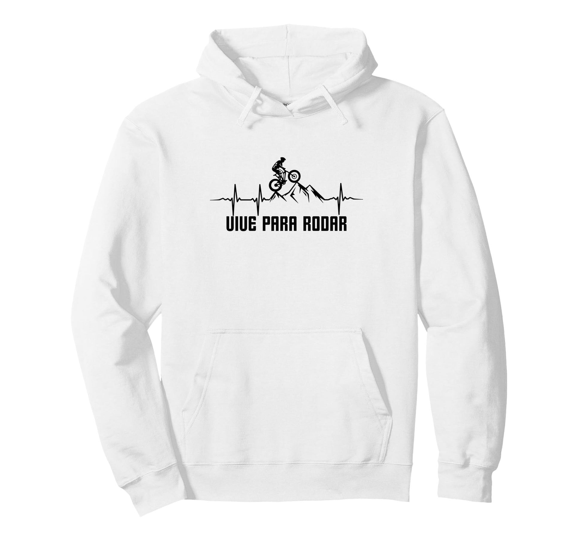 Vive Para Rodar Cycling Sport Mtb Hoodie - Fun Novelty Design Unisex - T-Shirt, Sweatshirt, Hoodie