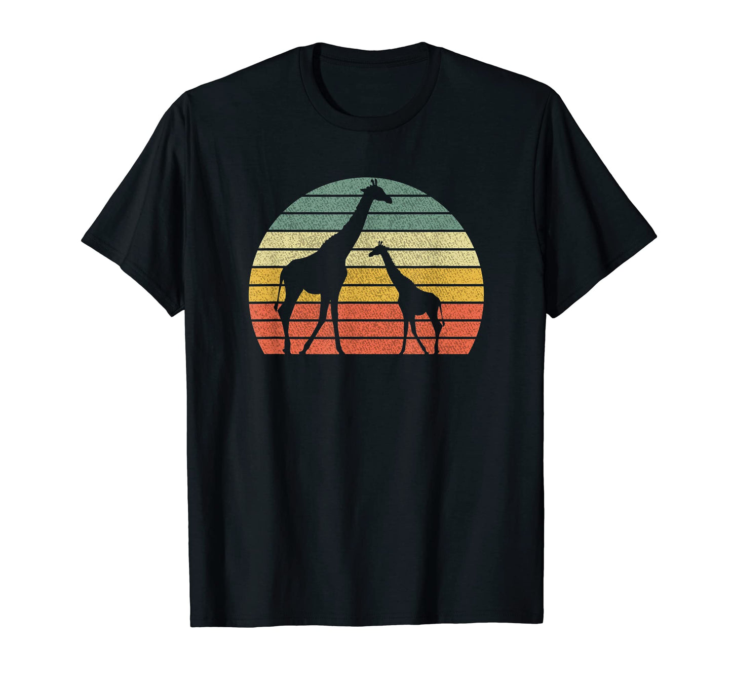 Giraffe Animal Africa Zoo Giraffes T-Shirt - Minimalist Print Unisex - T-Shirt, Sweatshirt, Hoodie