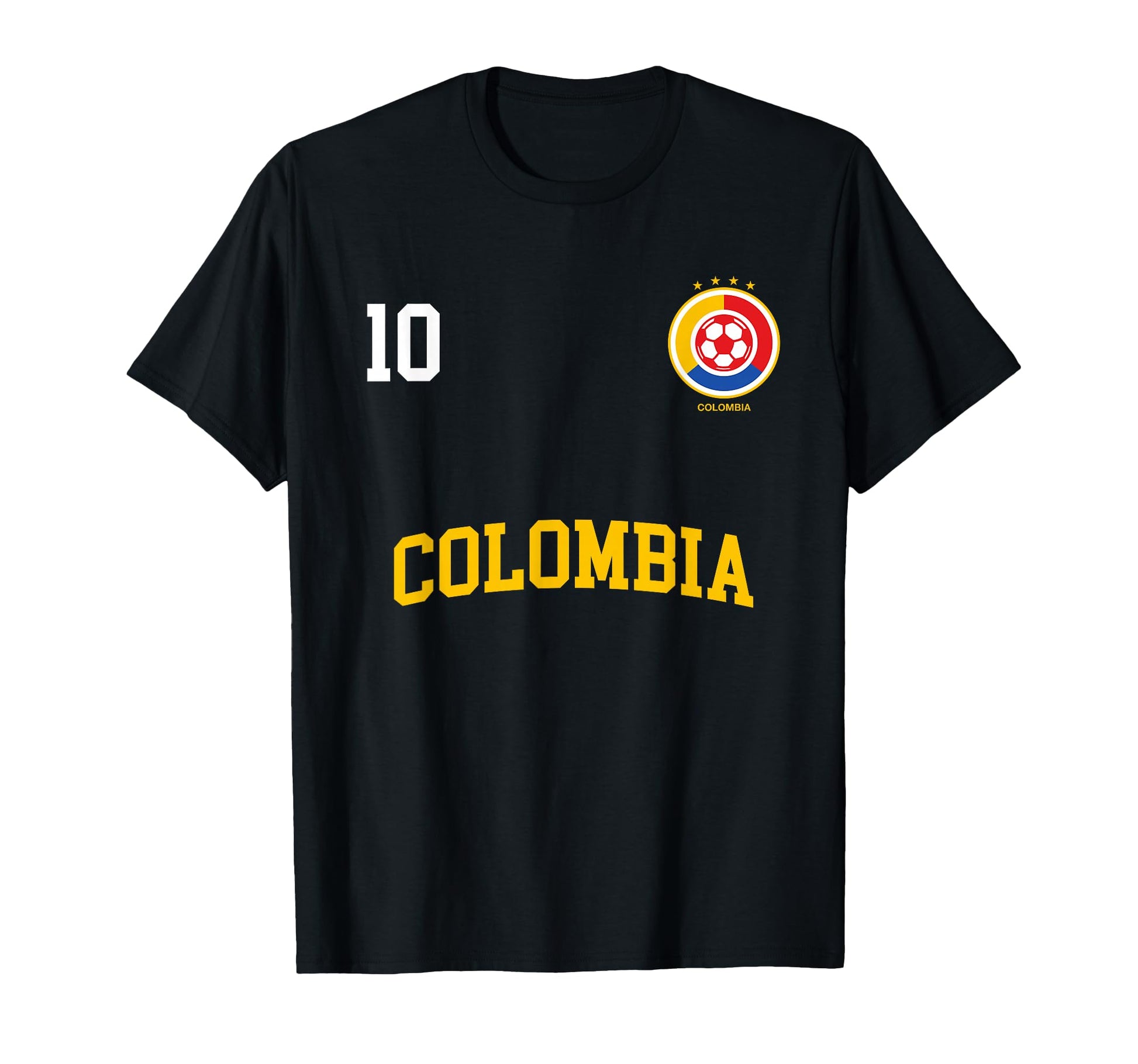 Colombia Soccer 10 Back Colombian T-Shirt - Minimalist Print Men Women - T-Shirt, Sweatshirt, Hoodie