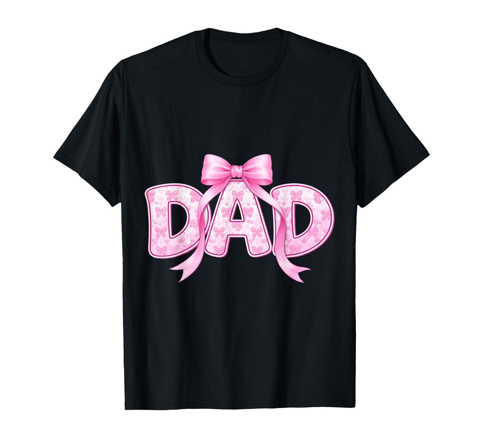Dad Birthday Coquette Bow Party T-Shirt - Aesthetic Graphic for Adults - T-Shirt, Sweatshirt, Hoodie