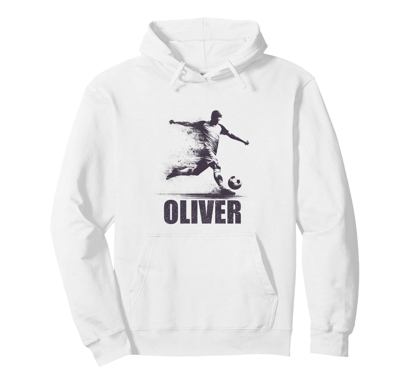 Oliver Soccer Personalized First Name Oliver Hoodie - Trendy Graphic Unisex - T-Shirt, Sweatshirt, Hoodie