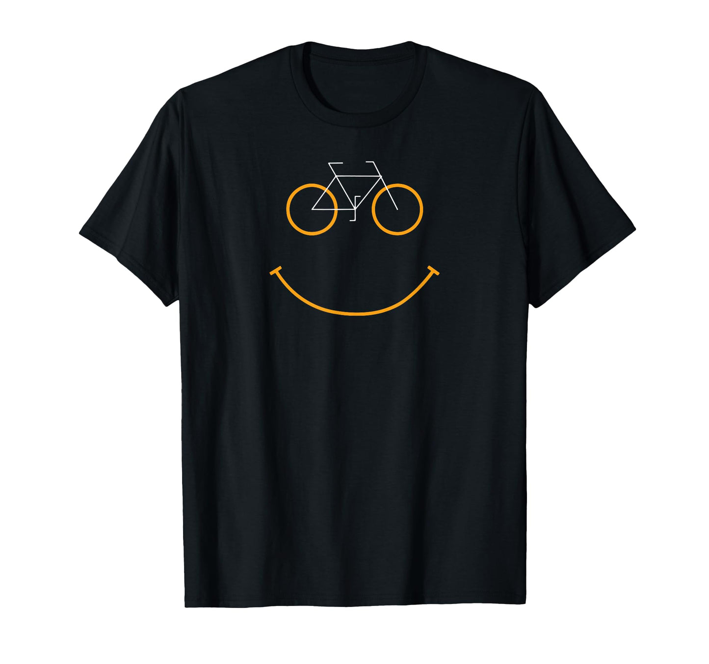Funny Bicycle Smile Bike Smiling Face T-Shirt - Unique Graphic Unisex - T-Shirt, Sweatshirt, Hoodie