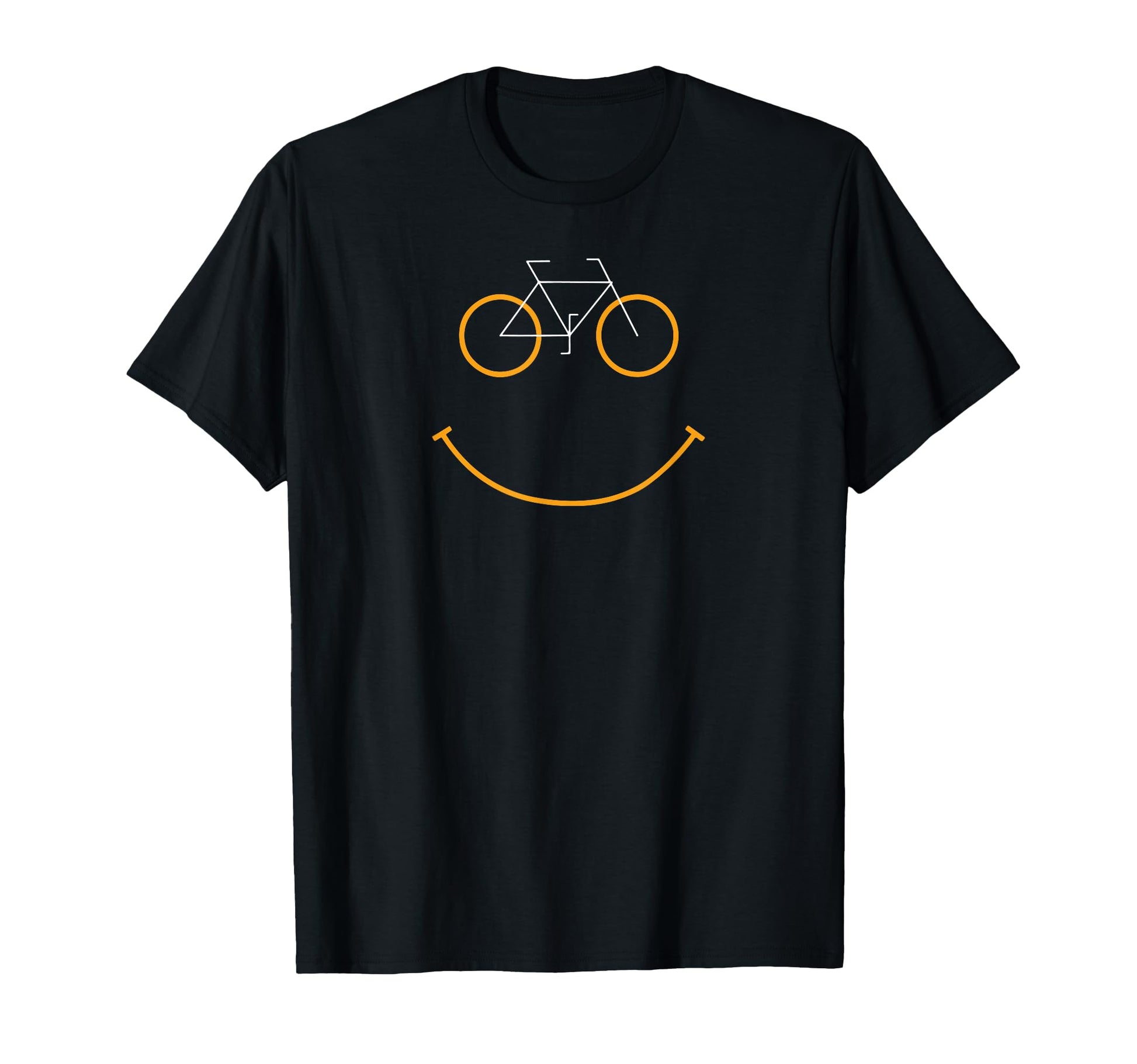 Funny Bicycle Smile Bike Smiling Face T-Shirt - Unique Graphic Unisex - T-Shirt, Sweatshirt, Hoodie