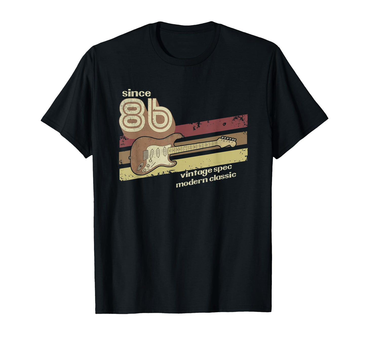 1986 Guitarist 80S Guitar Dad 50Th T-Shirt - Custom Art Print Men Women - T-Shirt, Sweatshirt, Hoodie