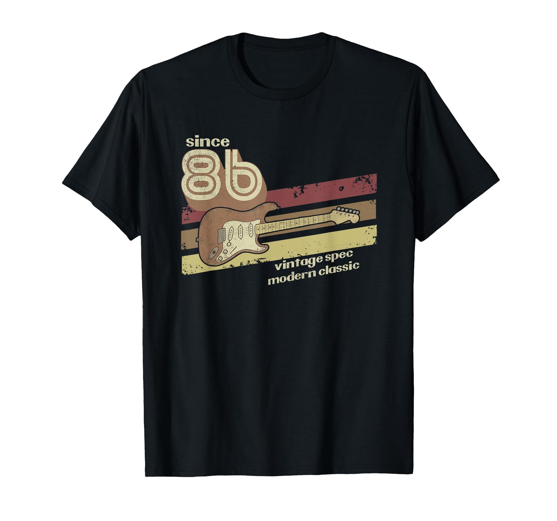 1986 Guitarist 80S Guitar Dad 50Th T-Shirt - Custom Art Print Men Women - T-Shirt, Sweatshirt, Hoodie