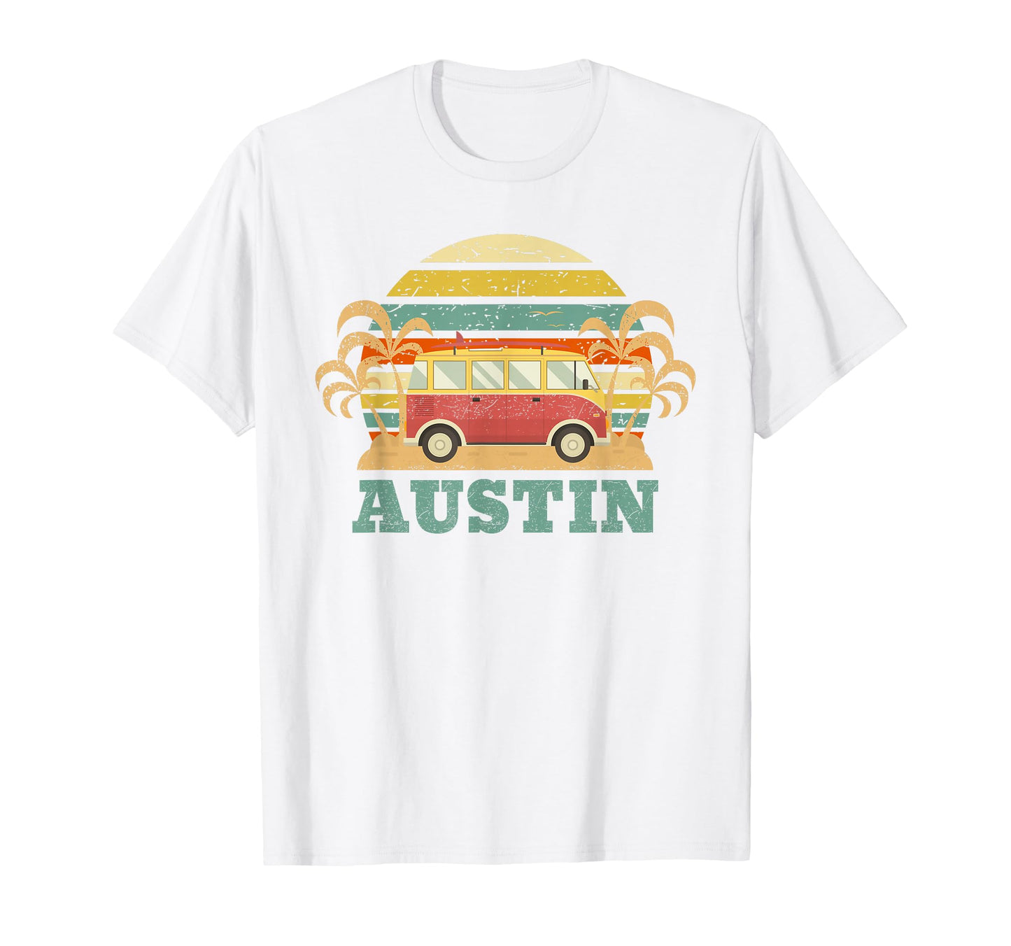 60S 70S Austin Tx T Shirts Blue Small T-Shirt - Graphic Print Men Women - T-Shirt, Sweatshirt, Hoodie