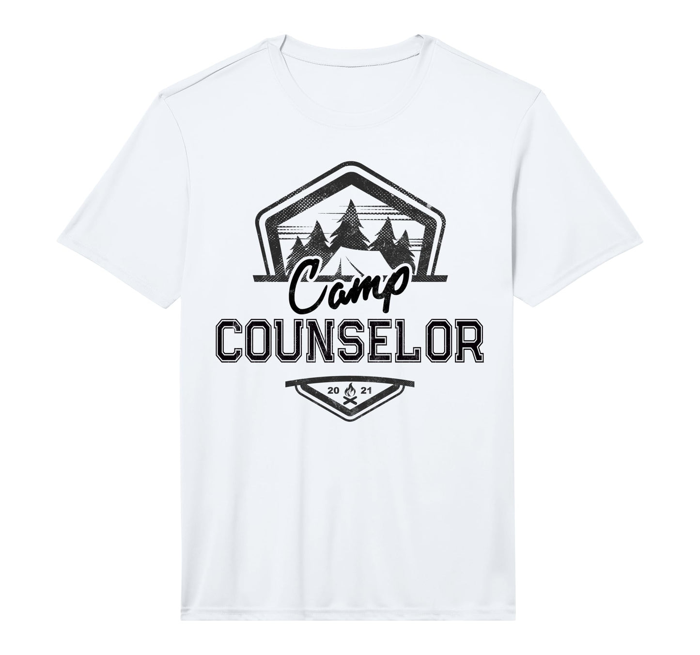 Mens Camp Counselor Campground King T-Shirt - Graphic Print for Adults - T-Shirt, Sweatshirt, Hoodie