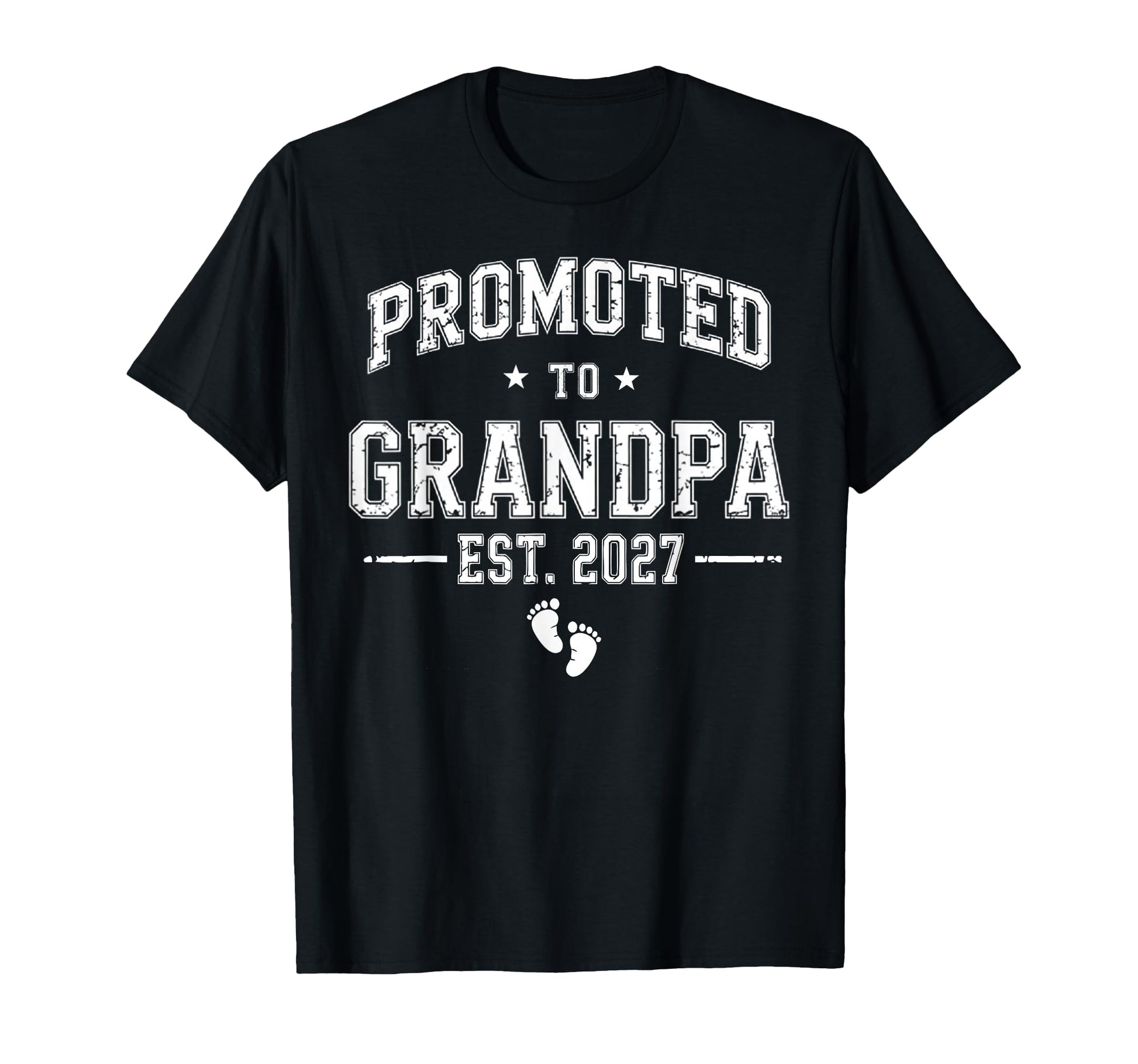 Grandpa Est 2027 First Grandpa 2027 T-Shirt - Unique Graphic for Adults - T-Shirt, Sweatshirt, Hoodie