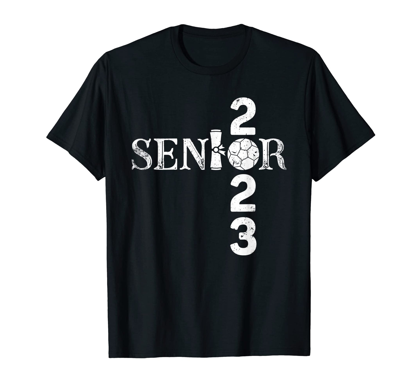 Senior 2023 Soccer Funny Class 2023 T-Shirt - Custom Art Print Unisex - T-Shirt, Sweatshirt, Hoodie