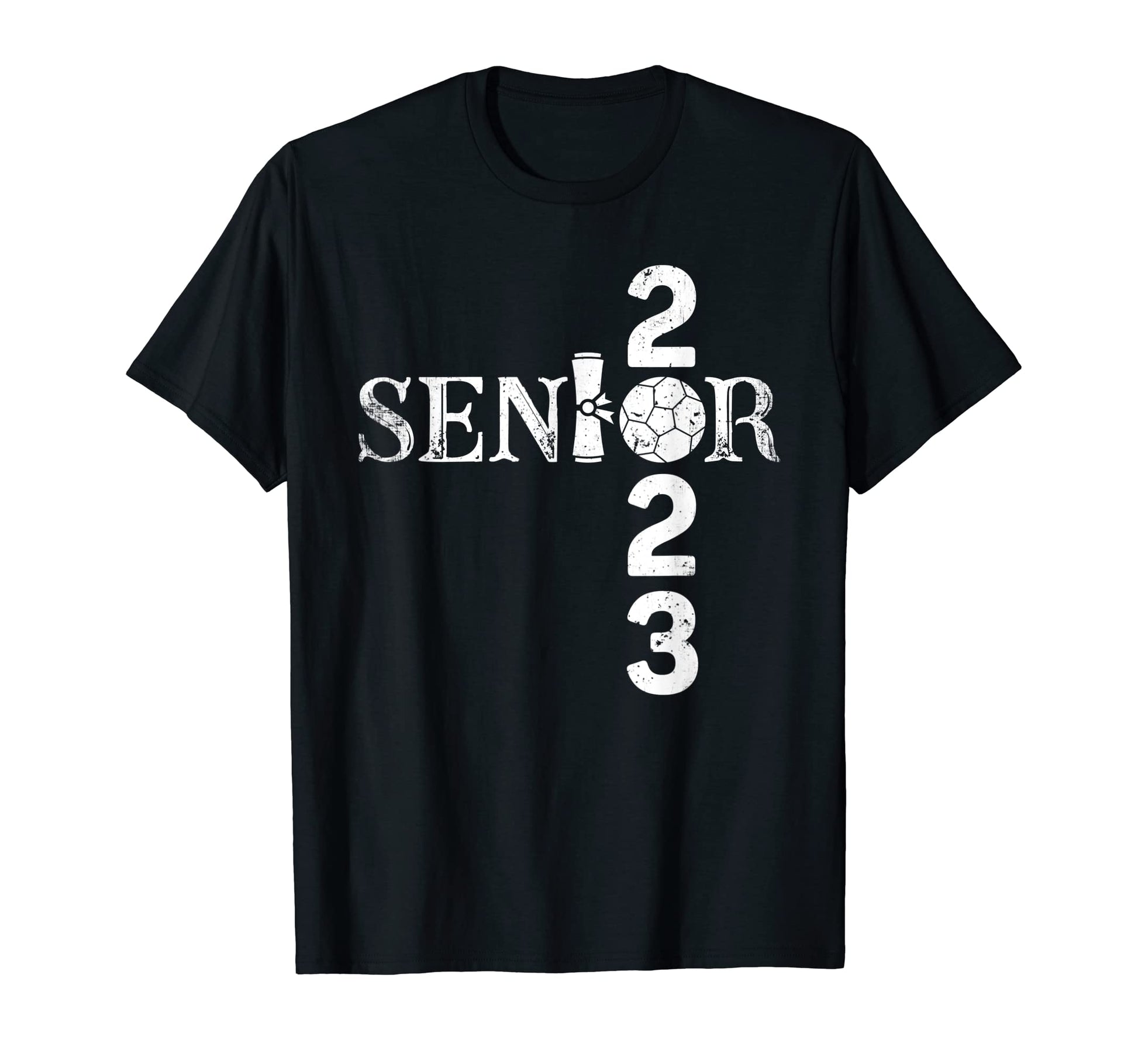 Senior 2023 Soccer Funny Class 2023 T-Shirt - Custom Art Print Unisex - T-Shirt, Sweatshirt, Hoodie
