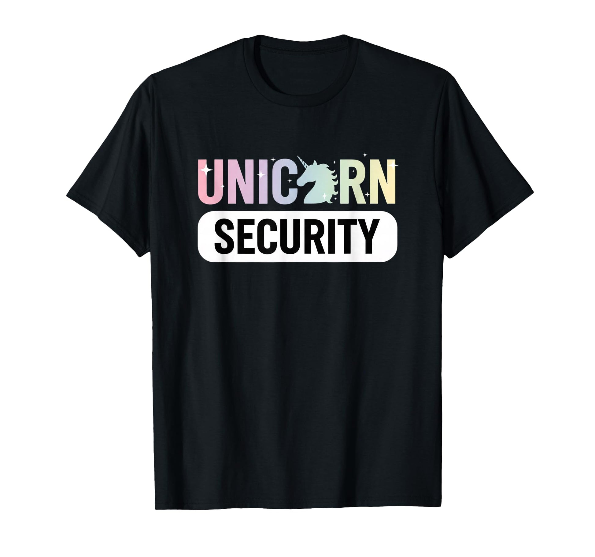 Unicorn Security Dad Protector Unicorn T-Shirt - Graphic Print Men Women - T-Shirt, Sweatshirt, Hoodie