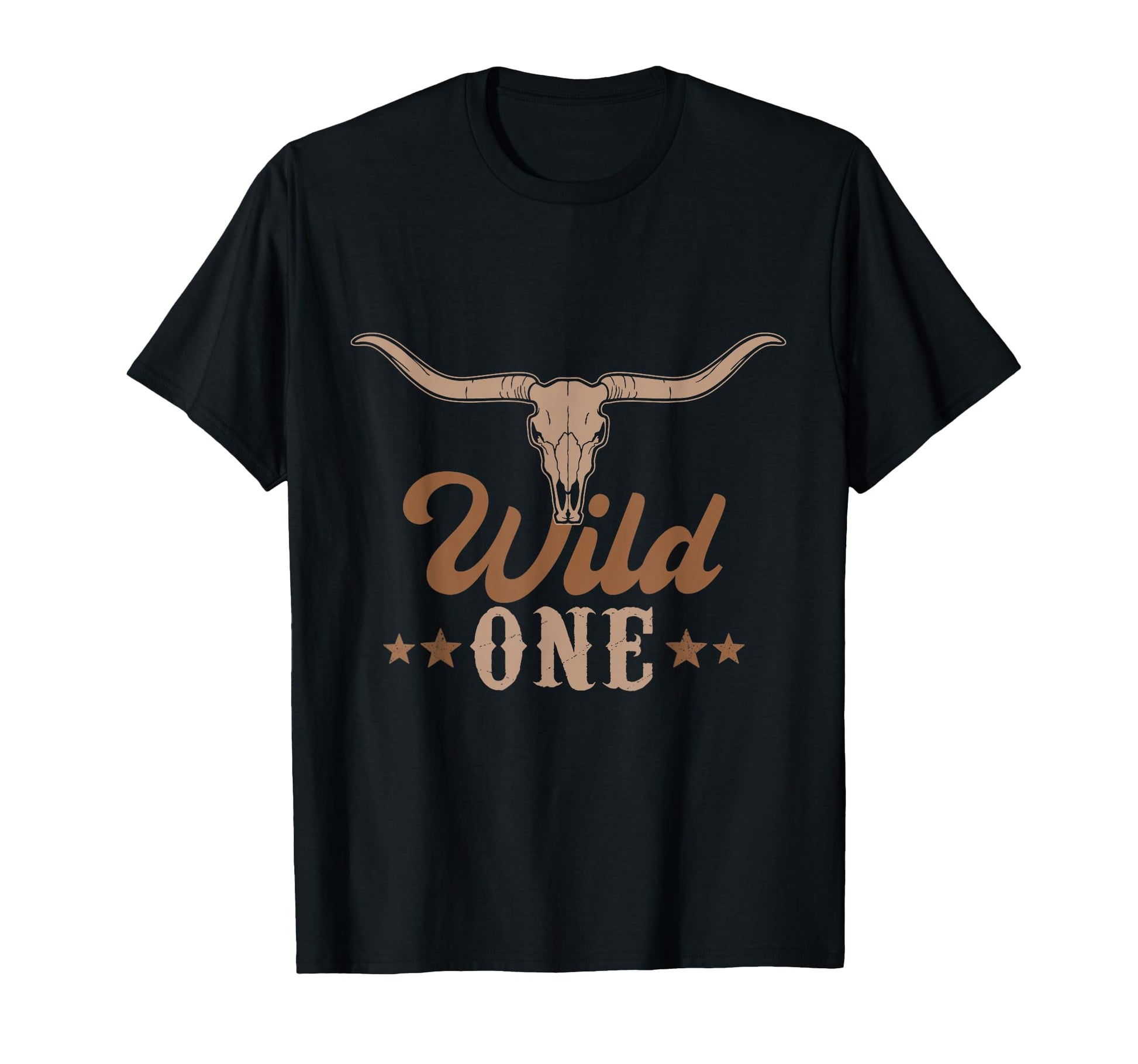 Wild One Cowboy Western Rodeo First T-Shirt - Aesthetic Graphic for Adults - T-Shirt, Sweatshirt, Hoodie