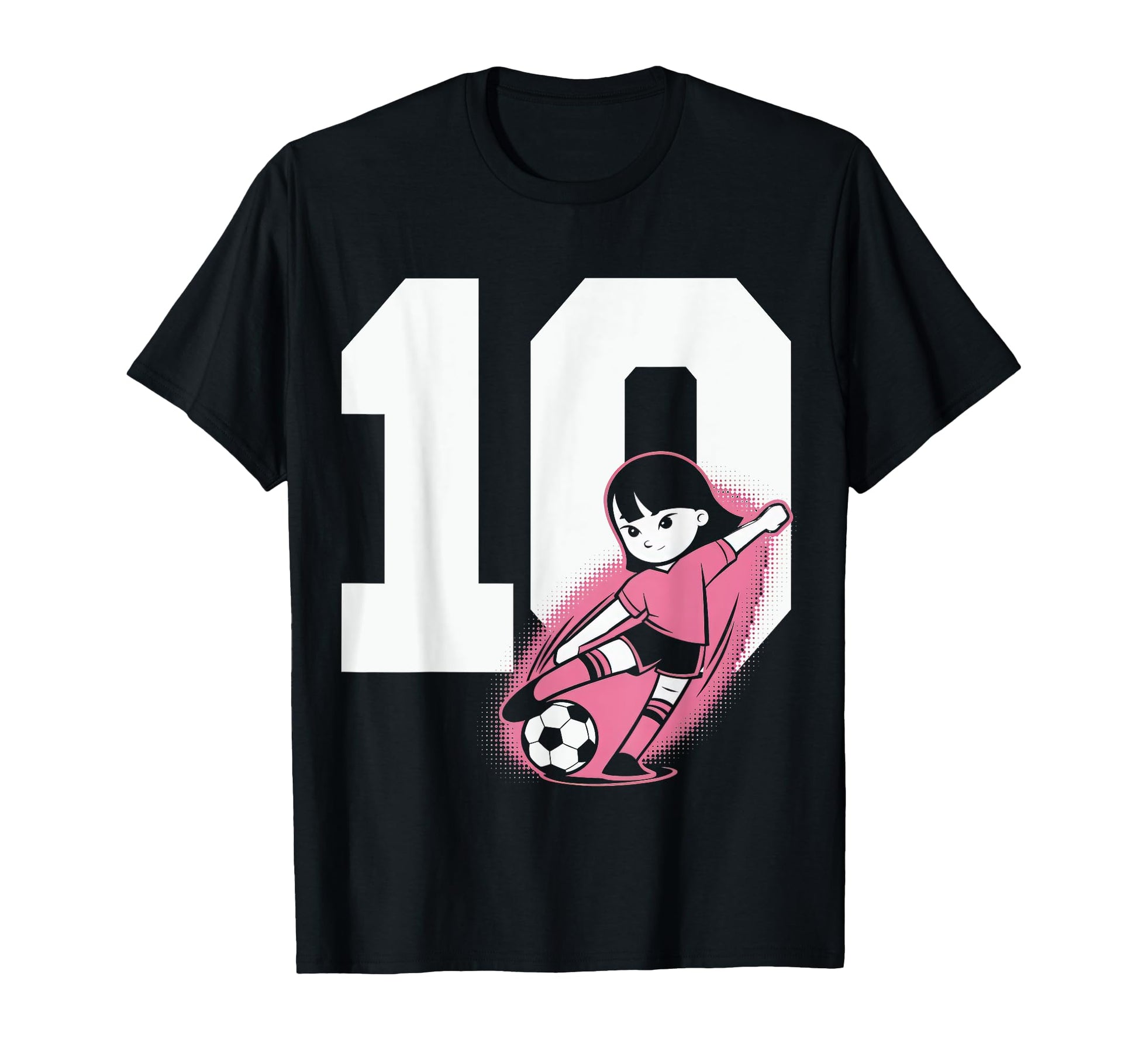 10 Soccer Birthday Gift Soccer Fan T-Shirt - Fun Novelty Design for Adults - T-Shirt, Sweatshirt, Hoodie