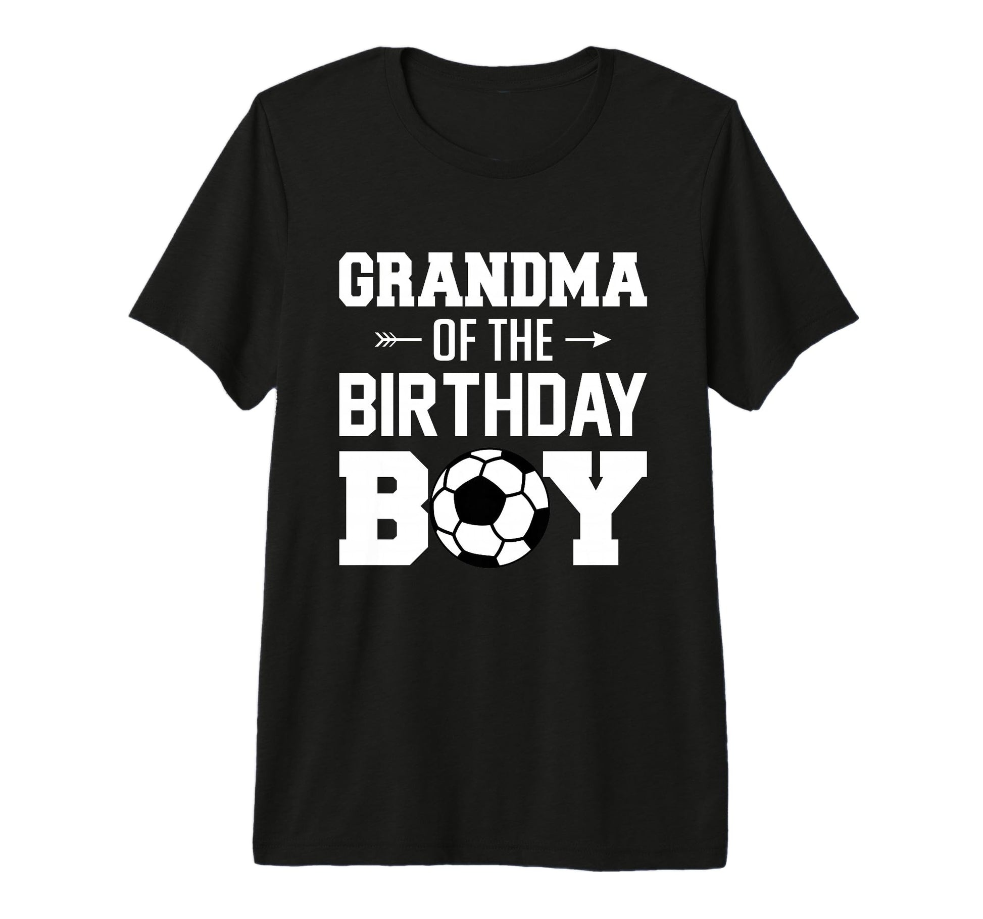 Grandma Birthday Funny Soccer Family T-Shirt - Custom Art Print Unisex - T-Shirt, Sweatshirt, Hoodie